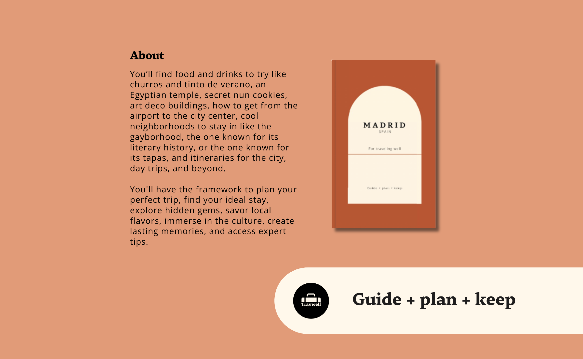 Madrid Travel Guide by Gudwell: Plan Your Trip to Spain