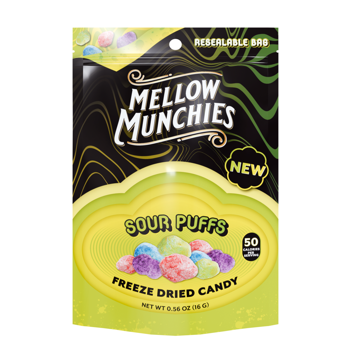 Sour Puffs Freeze Dried Candy - Snack Size