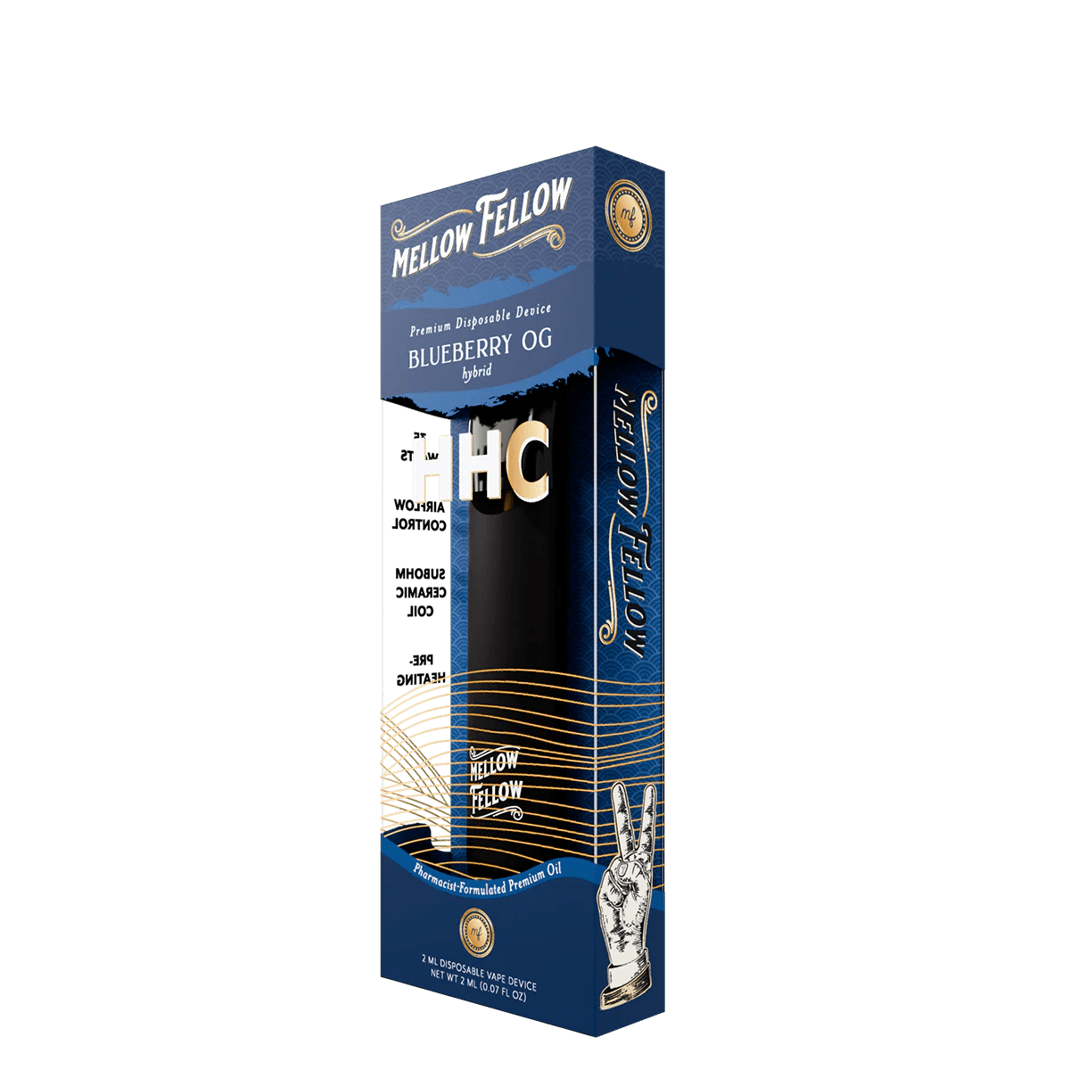 HHC Premium 2ml Disposable Vape - Blueberry OG (Hybrid)