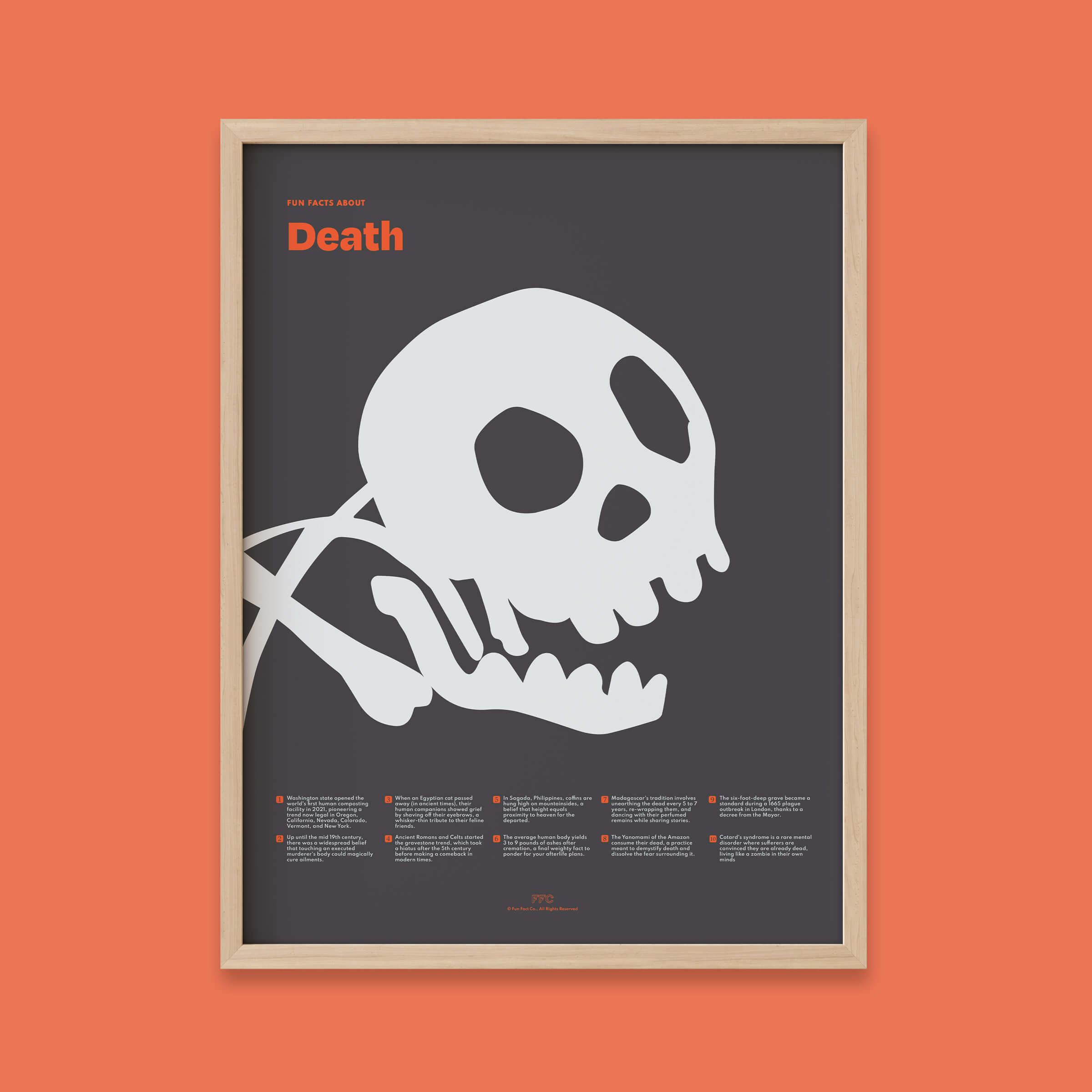Fun Facts About Death Print