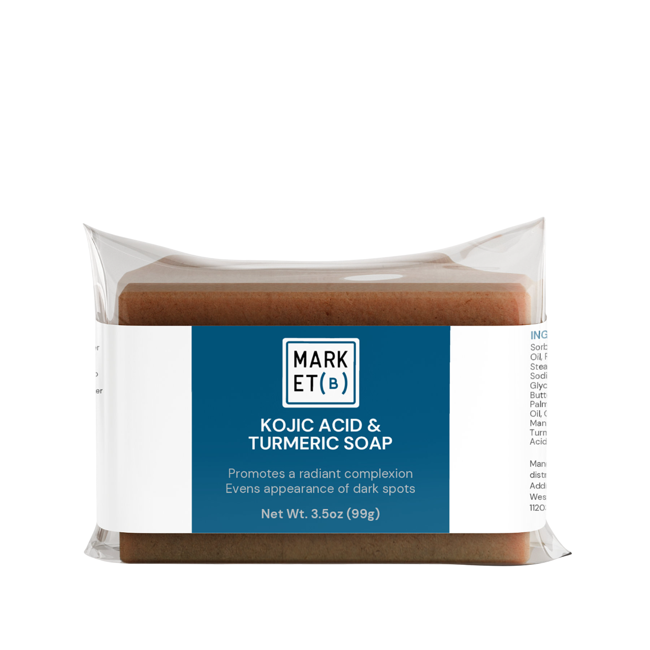 Market B™ Kojic Acid & Turmeric Soap