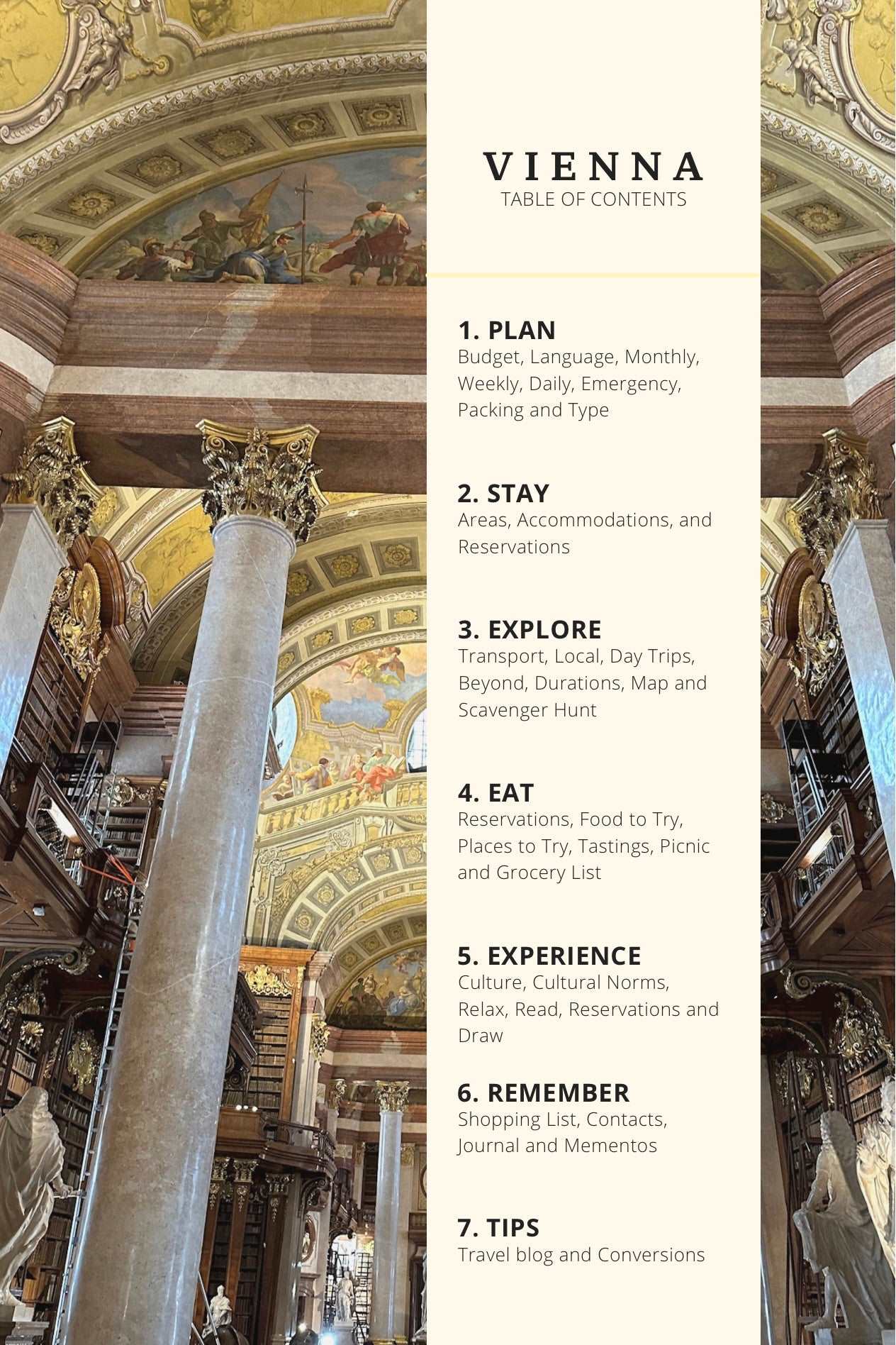Vienna Travel Guide Book, an Elegant Trip Planner for Austria