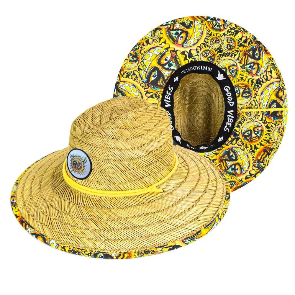 Peter Grimm Sublime Paddle Out Lifeguard - Rye Straw Lifeguard Hat