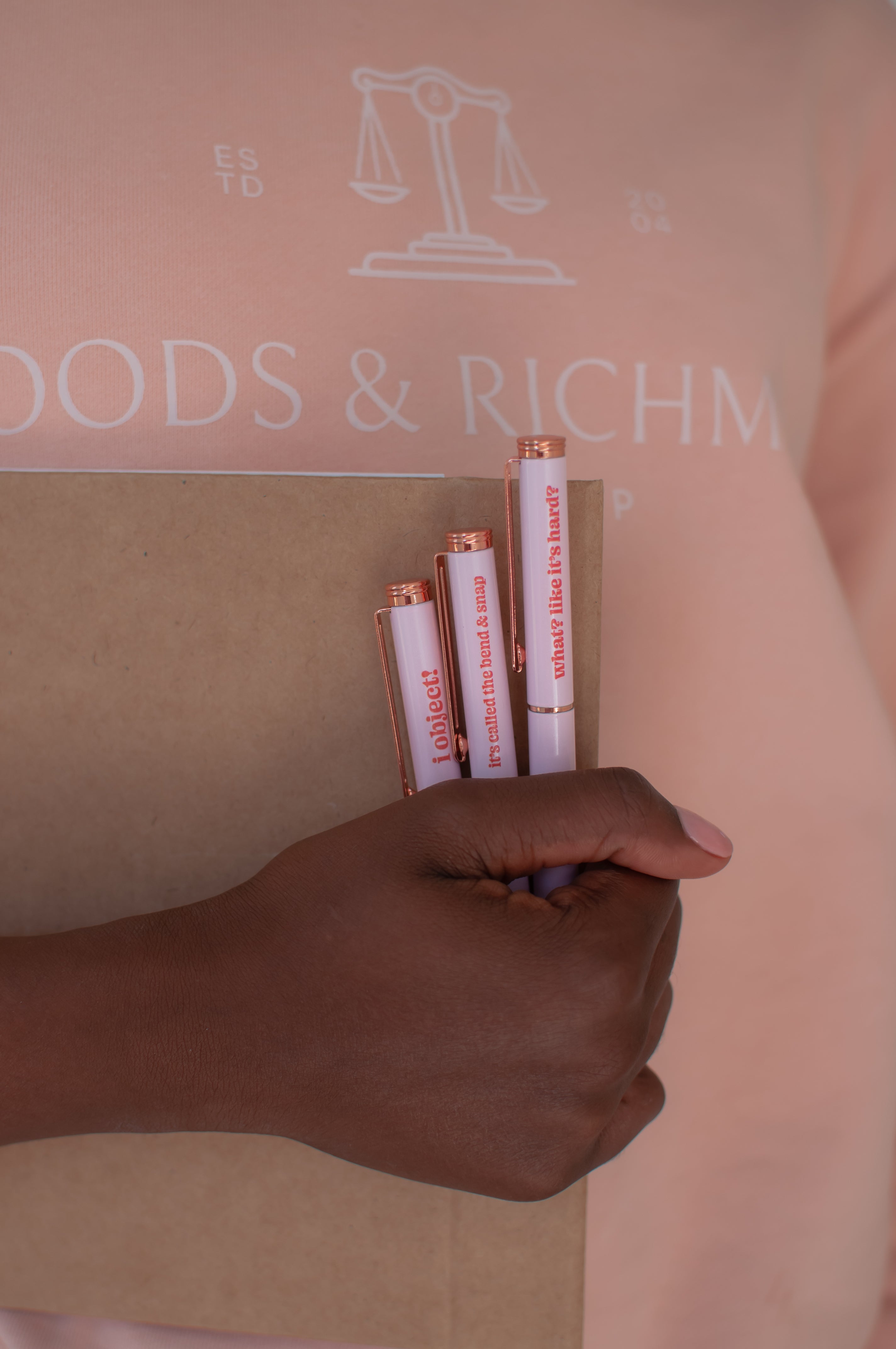 It’s Giving Elle Woods 3-Piece Pen Set