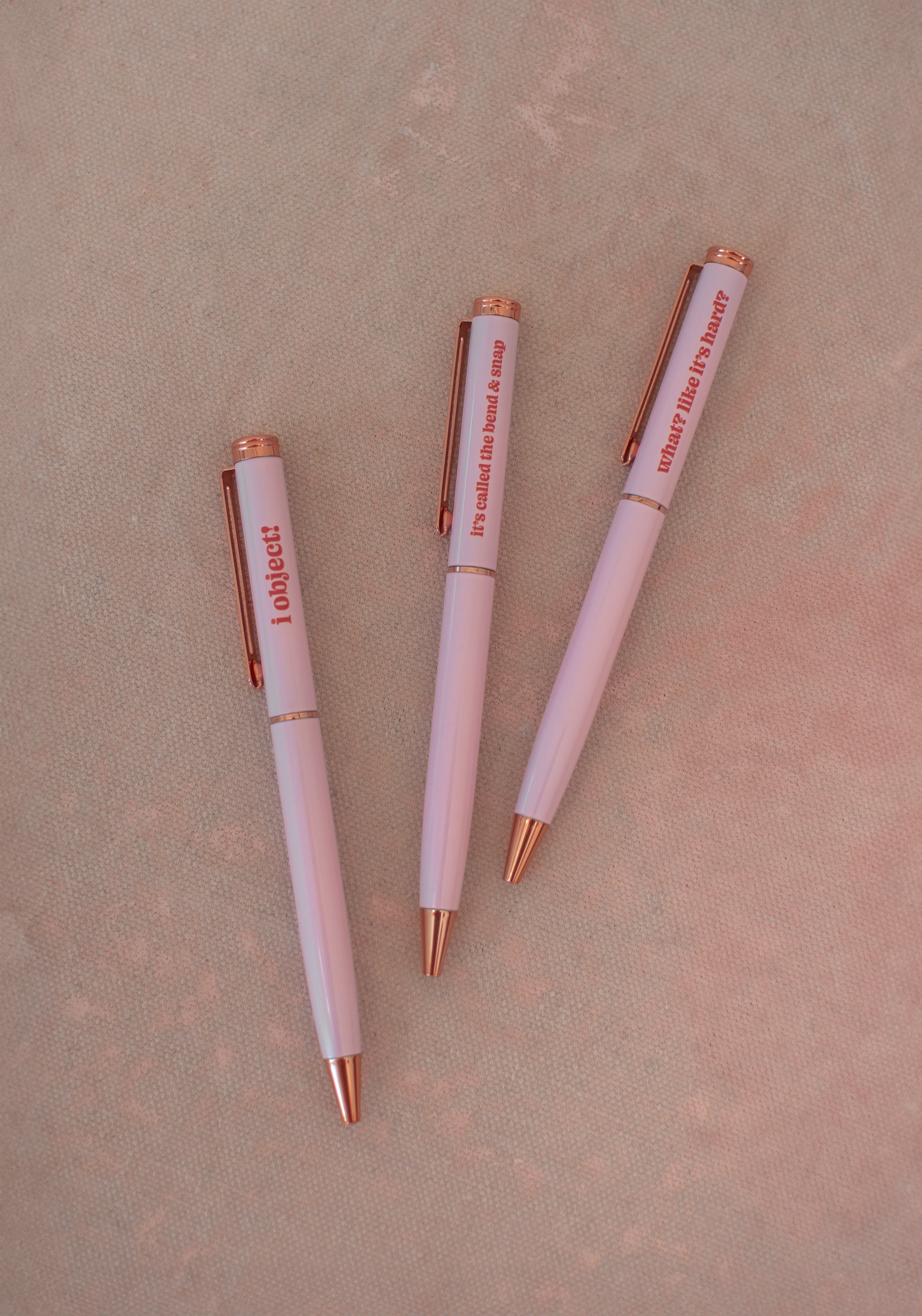 It’s Giving Elle Woods 3-Piece Pen Set