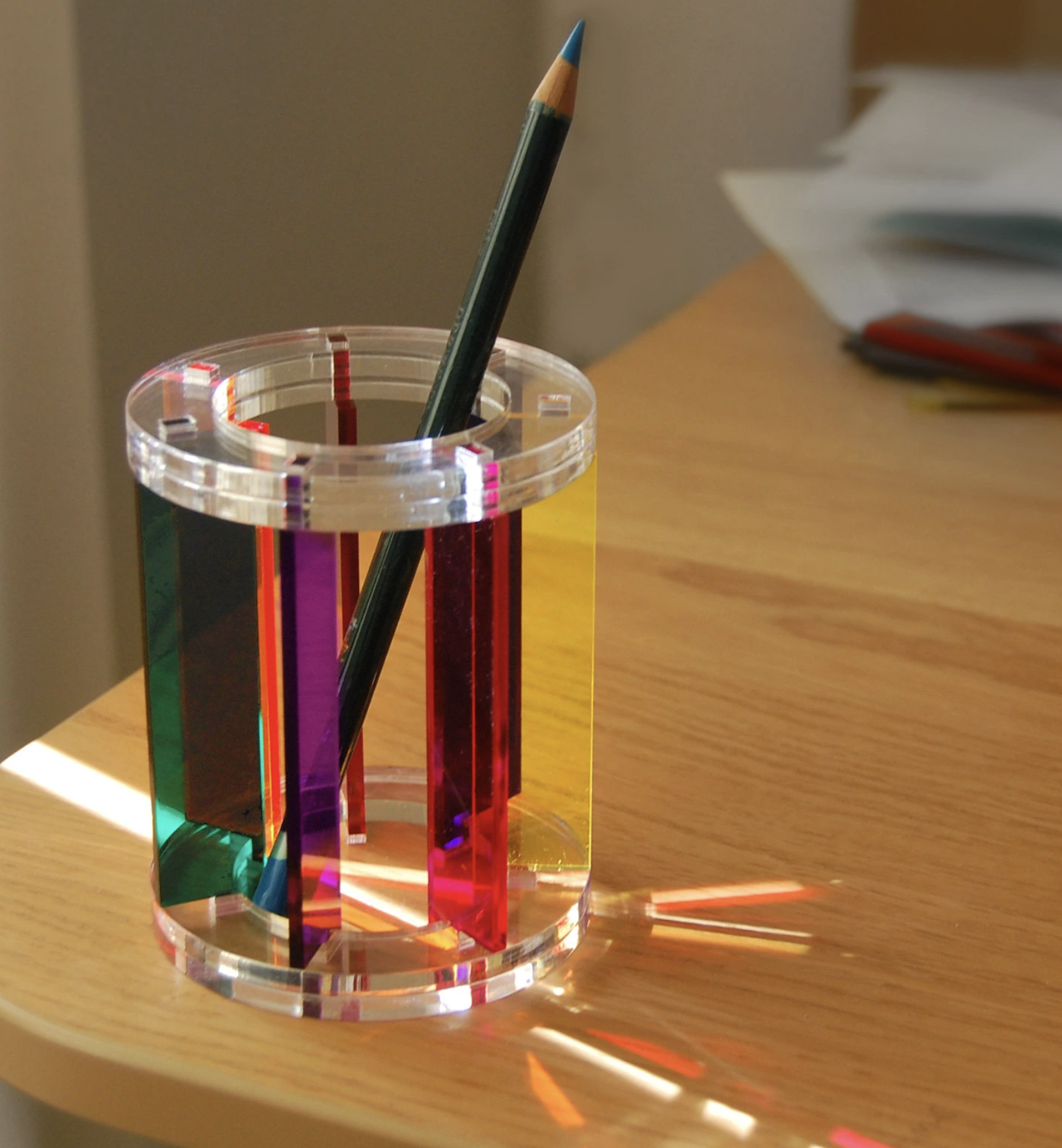 Rainbow Pencil Cup