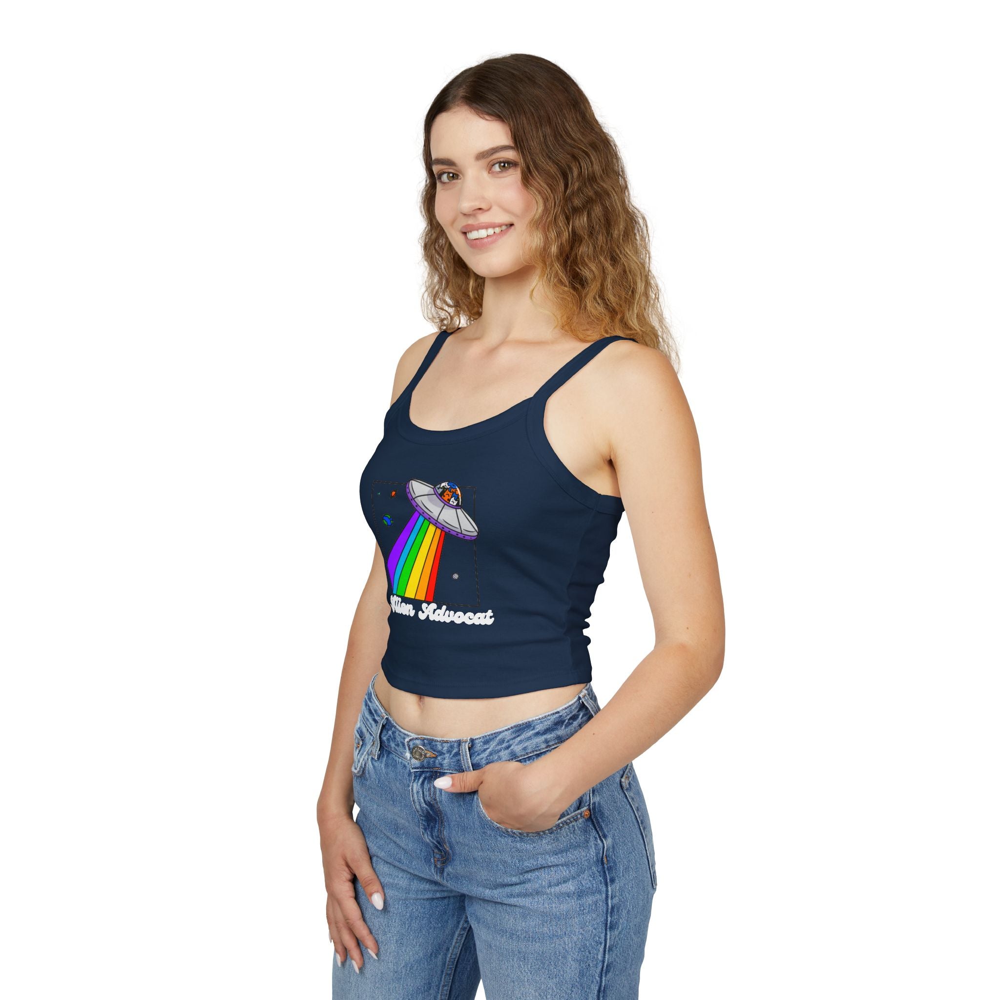 Alien Advocat Spaghetti Strap Tank Top