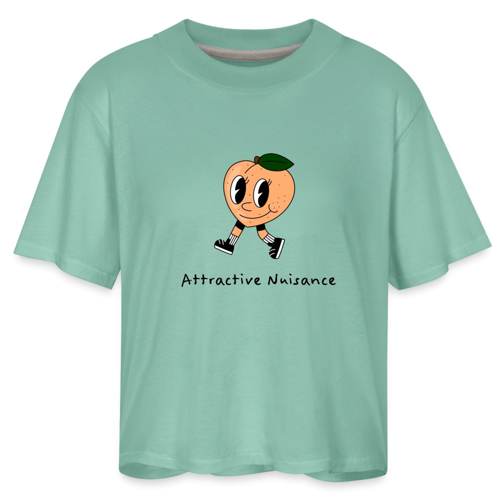 Attractive Nuisance Peachy Women's Boxy Tee