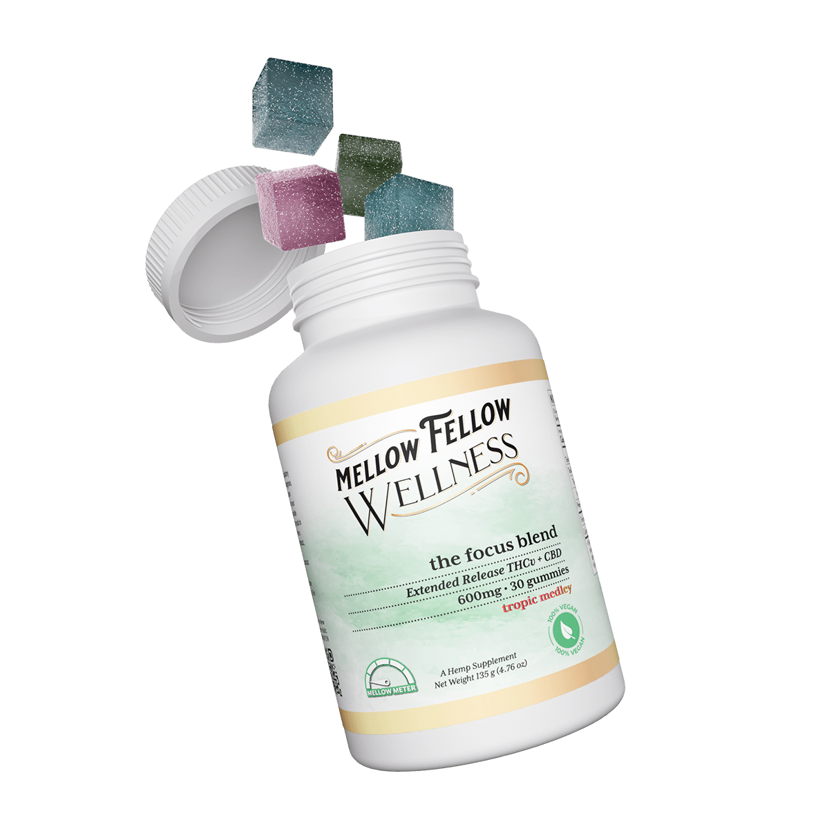 The Focus Blend - 600mg - Tropic Medley
