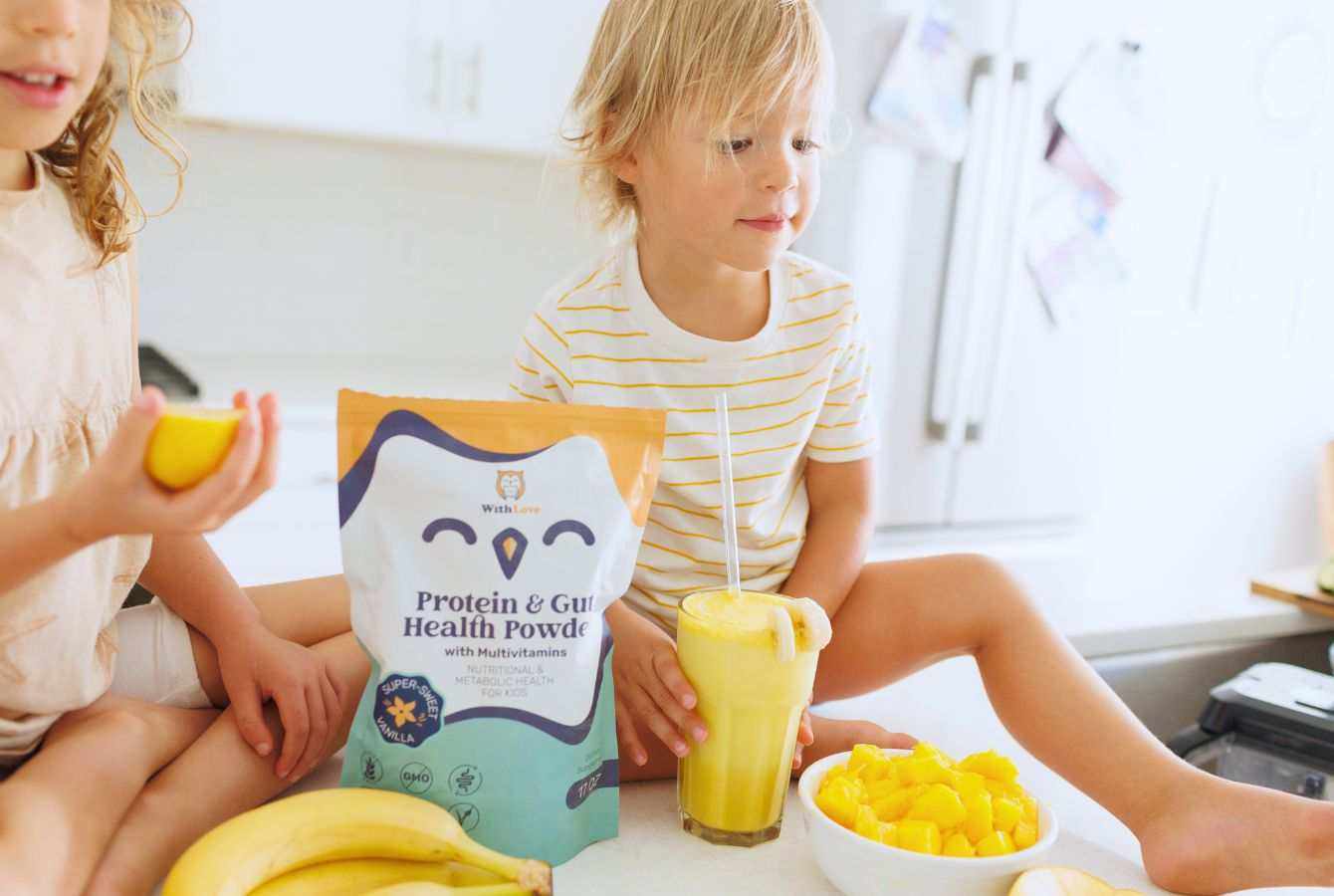 WithLove Protein & Probiotic Powder w/ Multivitamins - Non-Diary (Hydrolyzed Beef Protein)