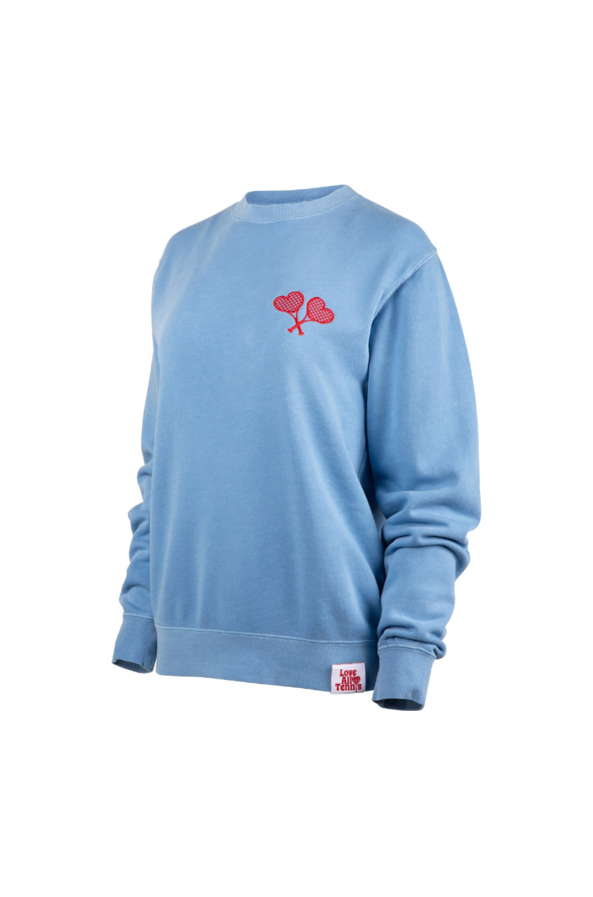 Women's Blue Fay Crew Neck Sweatshirt