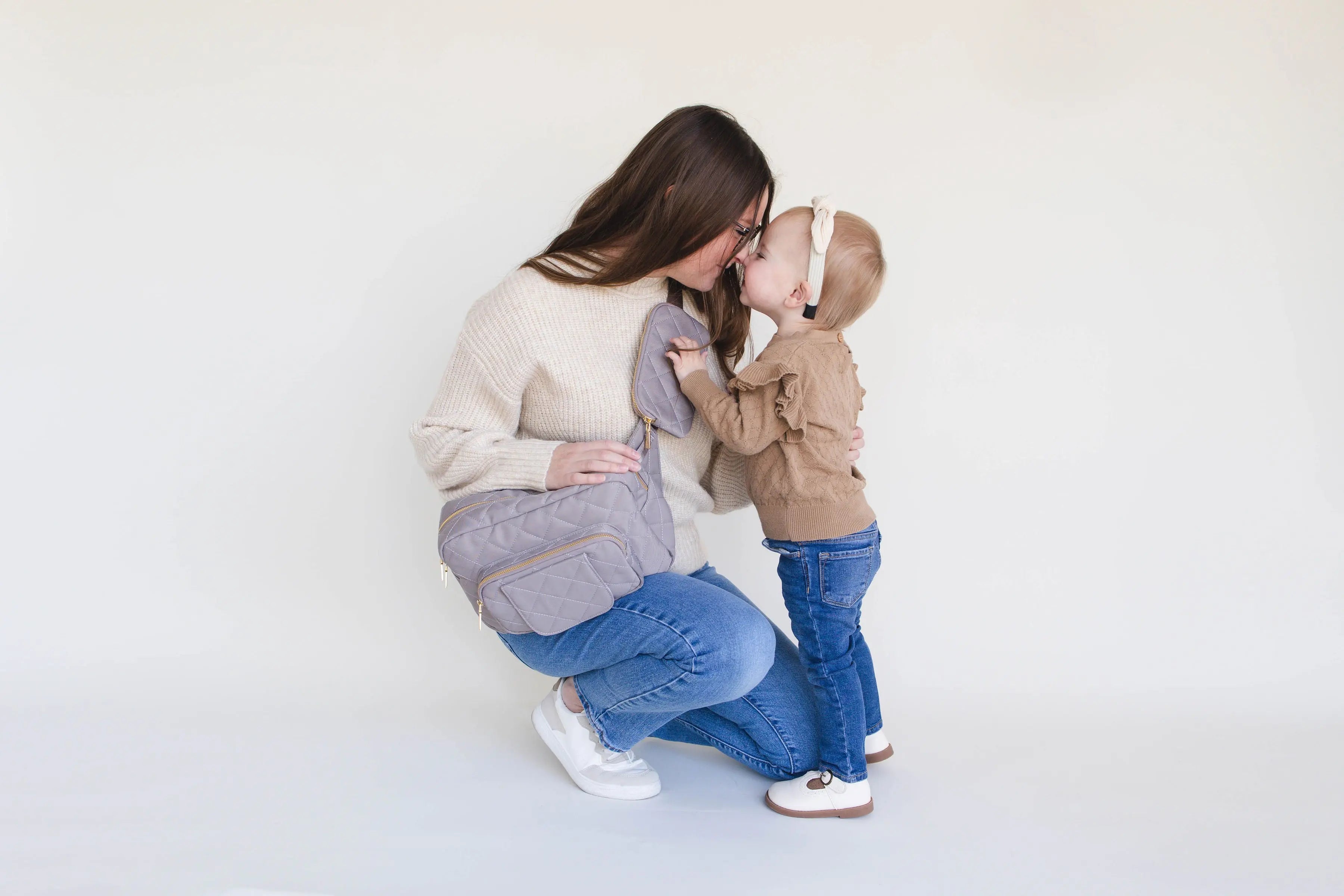The Jetsetter Mini Diaper Bag - Grey