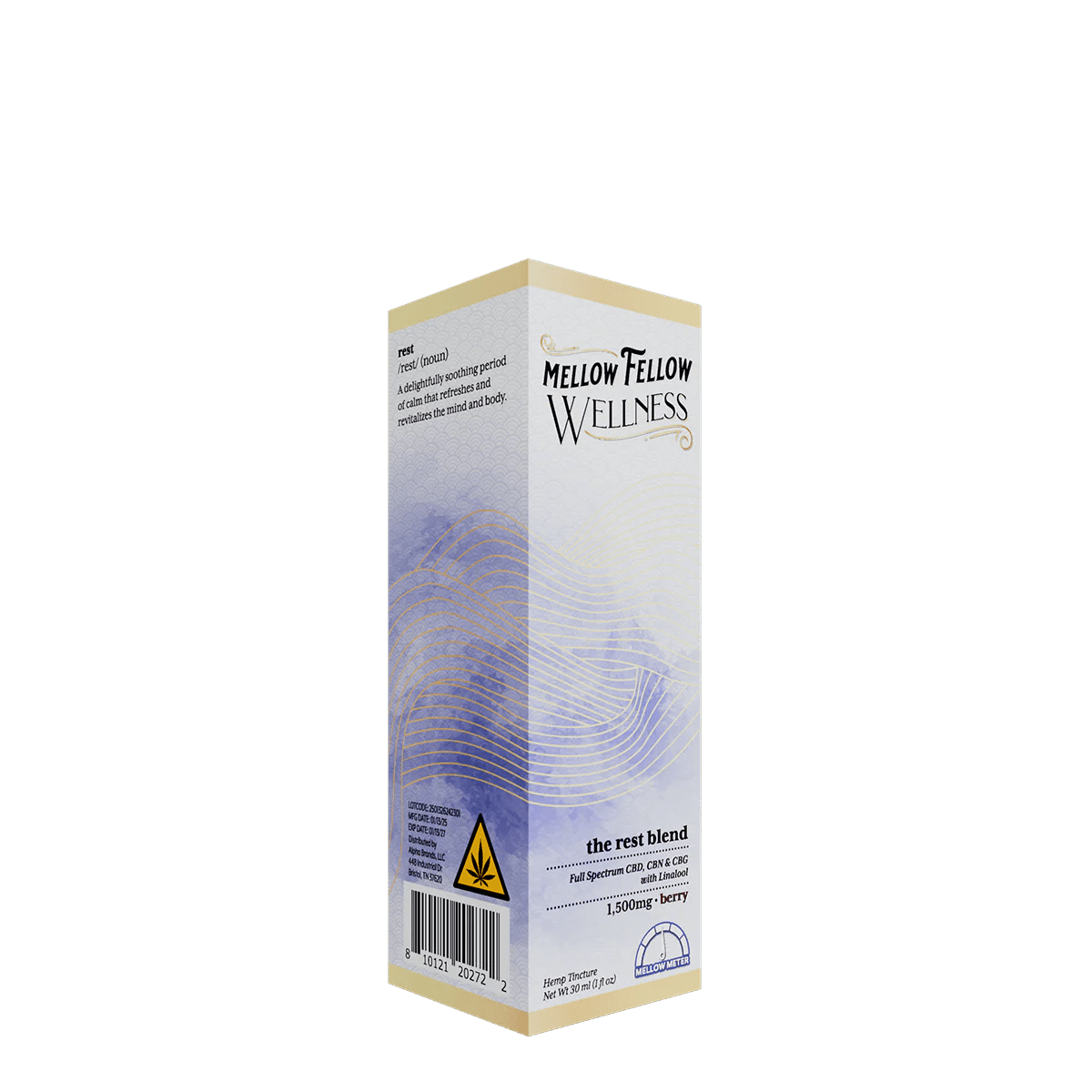The Rest Blend CBD Tincture - 1500mg - Berry