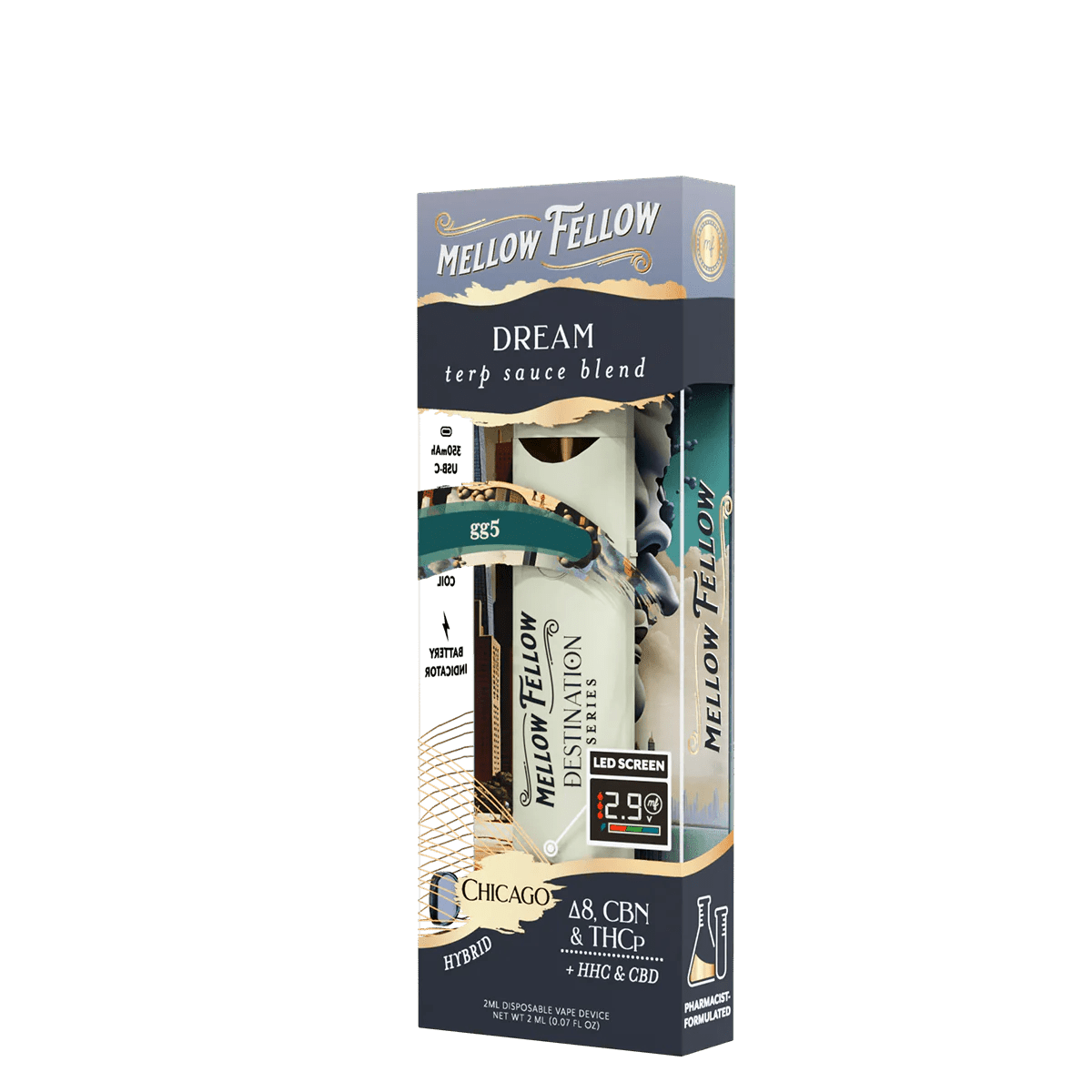 Dream Blend - Terp Sauce 2ml Disposable Vape - GG5 (Hybrid)