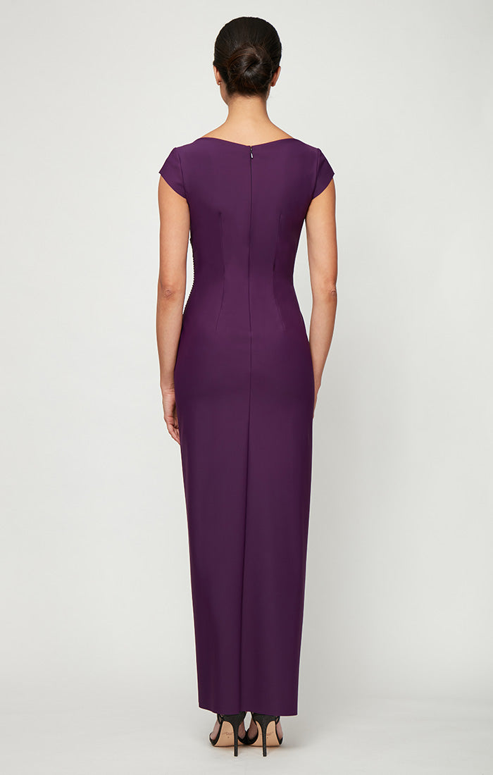Regular - Elizabeth Cap Sleeve Contour Gown