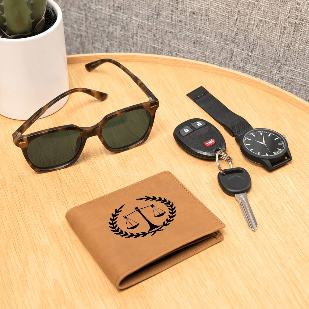 Scales of Justice Wallet