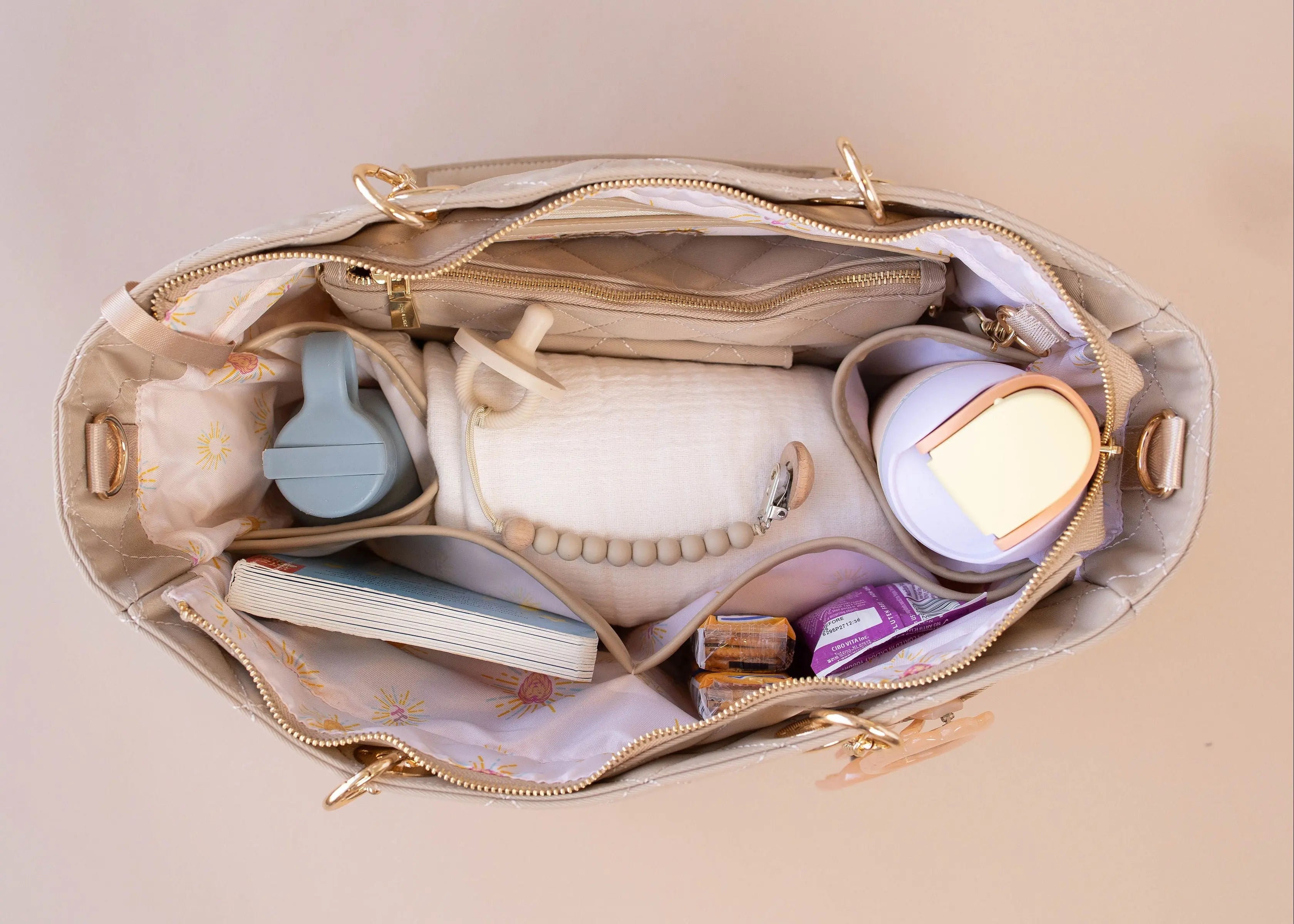 Essential Carryall Tote with Removable Diaper Clutch