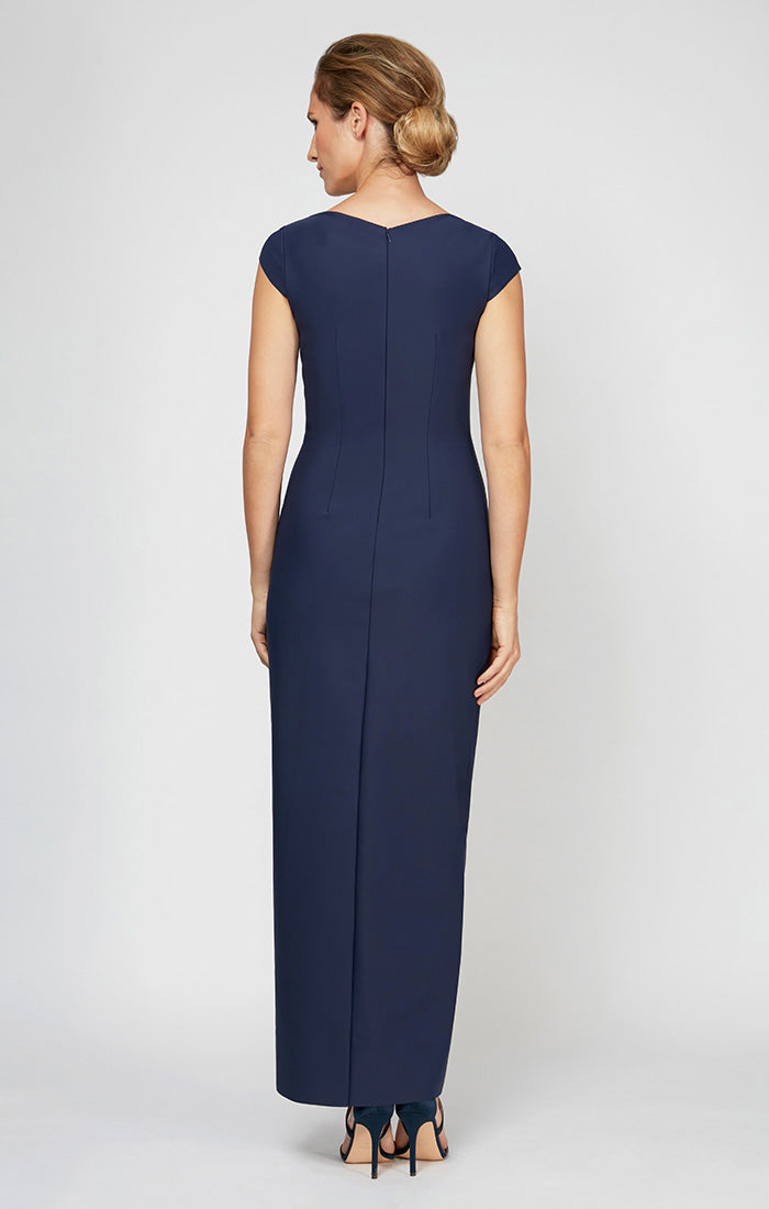 Regular - Elizabeth Cap Sleeve Contour Gown