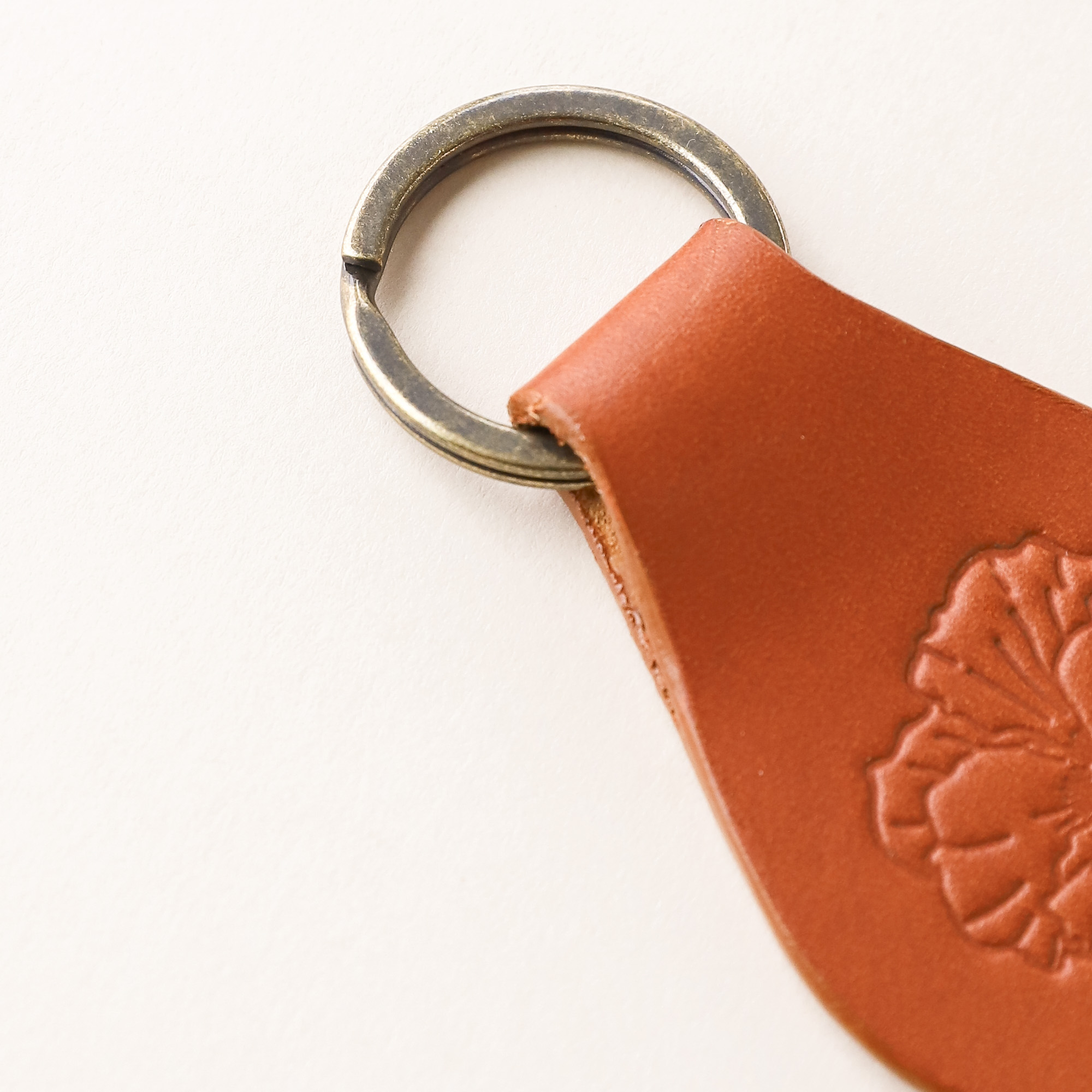 Birth Flower Keychain