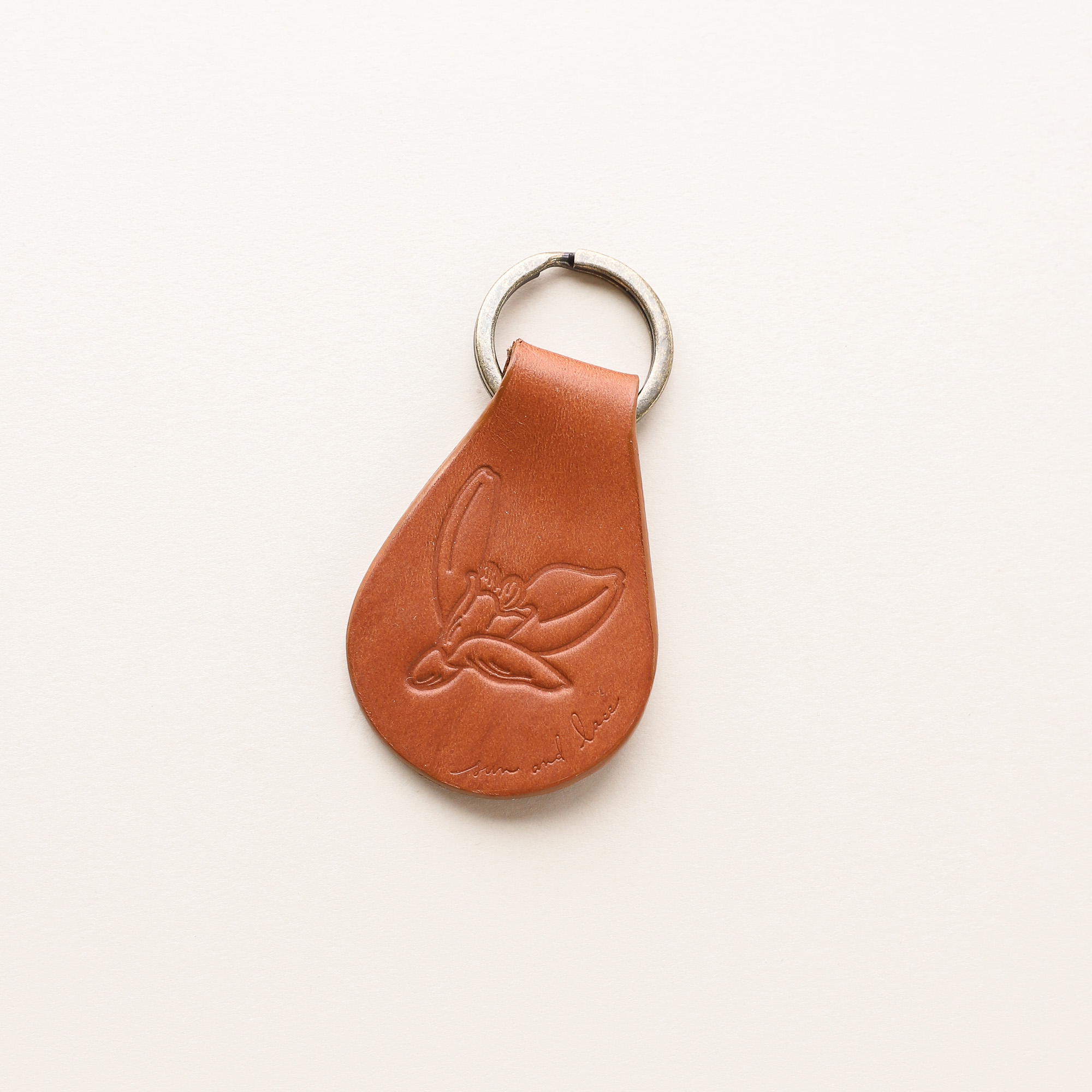 Birth Flower Keychain