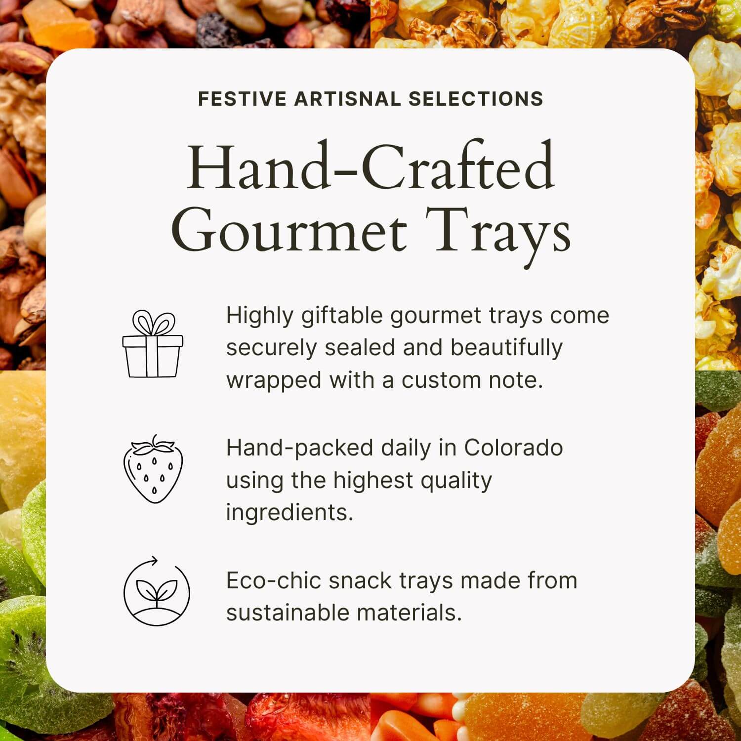 Happy Holidays Elliptic Gourmet Gift Box