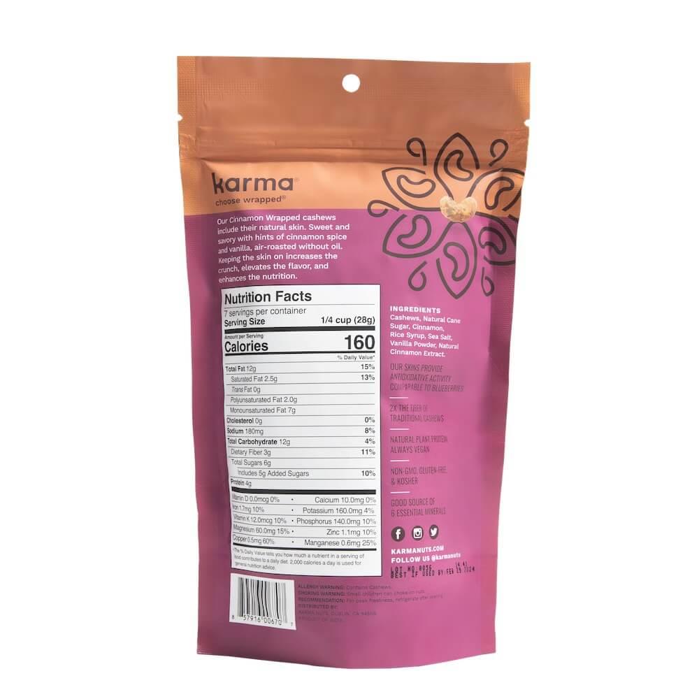 Cinnamon Wrapped® Cashews