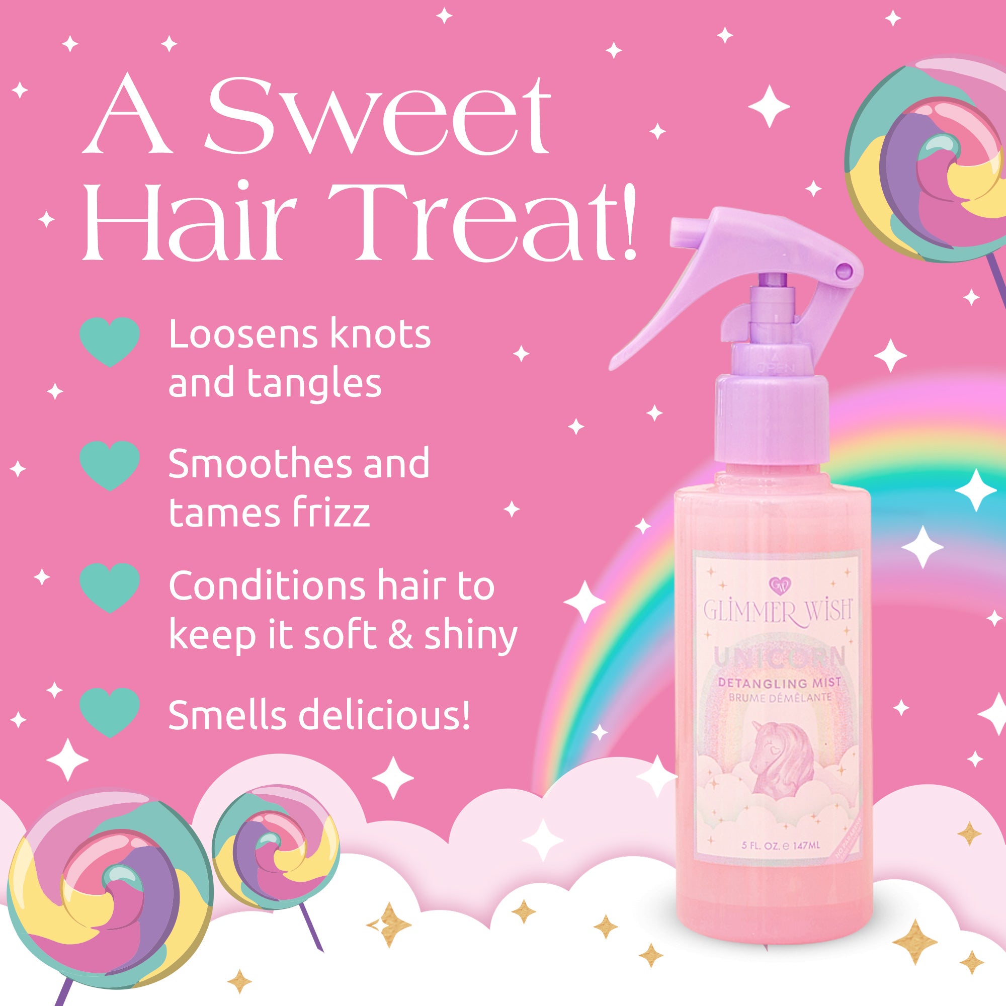Unicorn Hair Detangling Mist