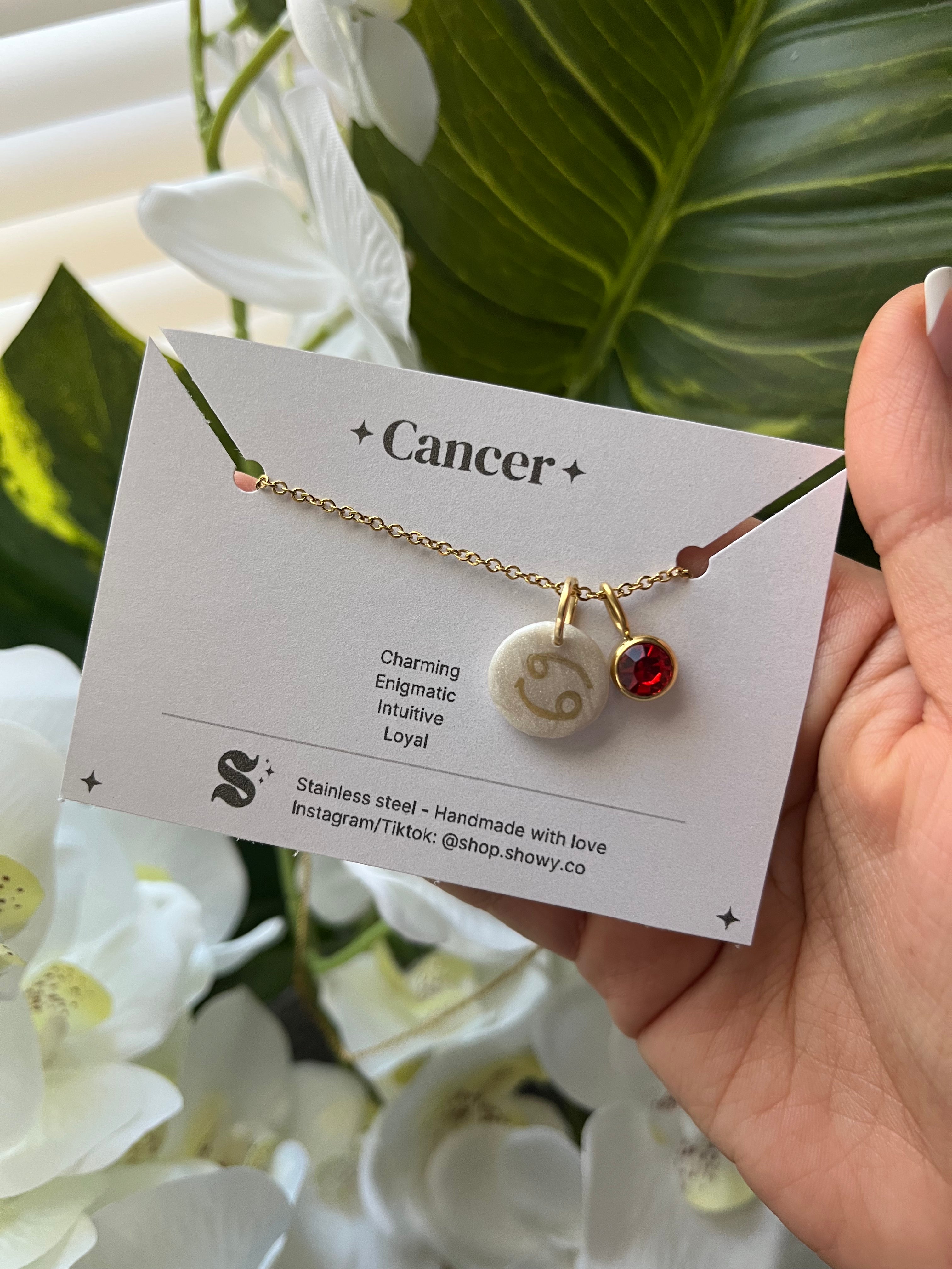 Zodiac necklaces