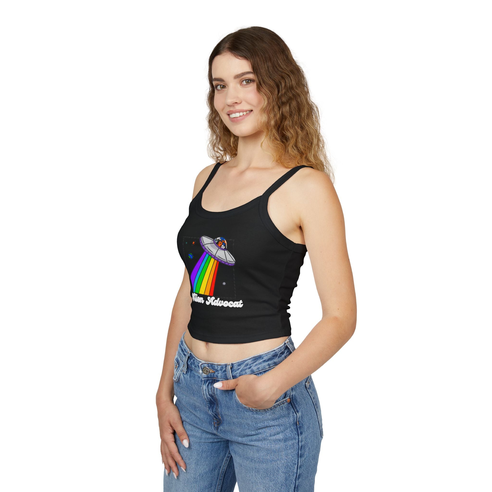 Alien Advocat Spaghetti Strap Tank Top