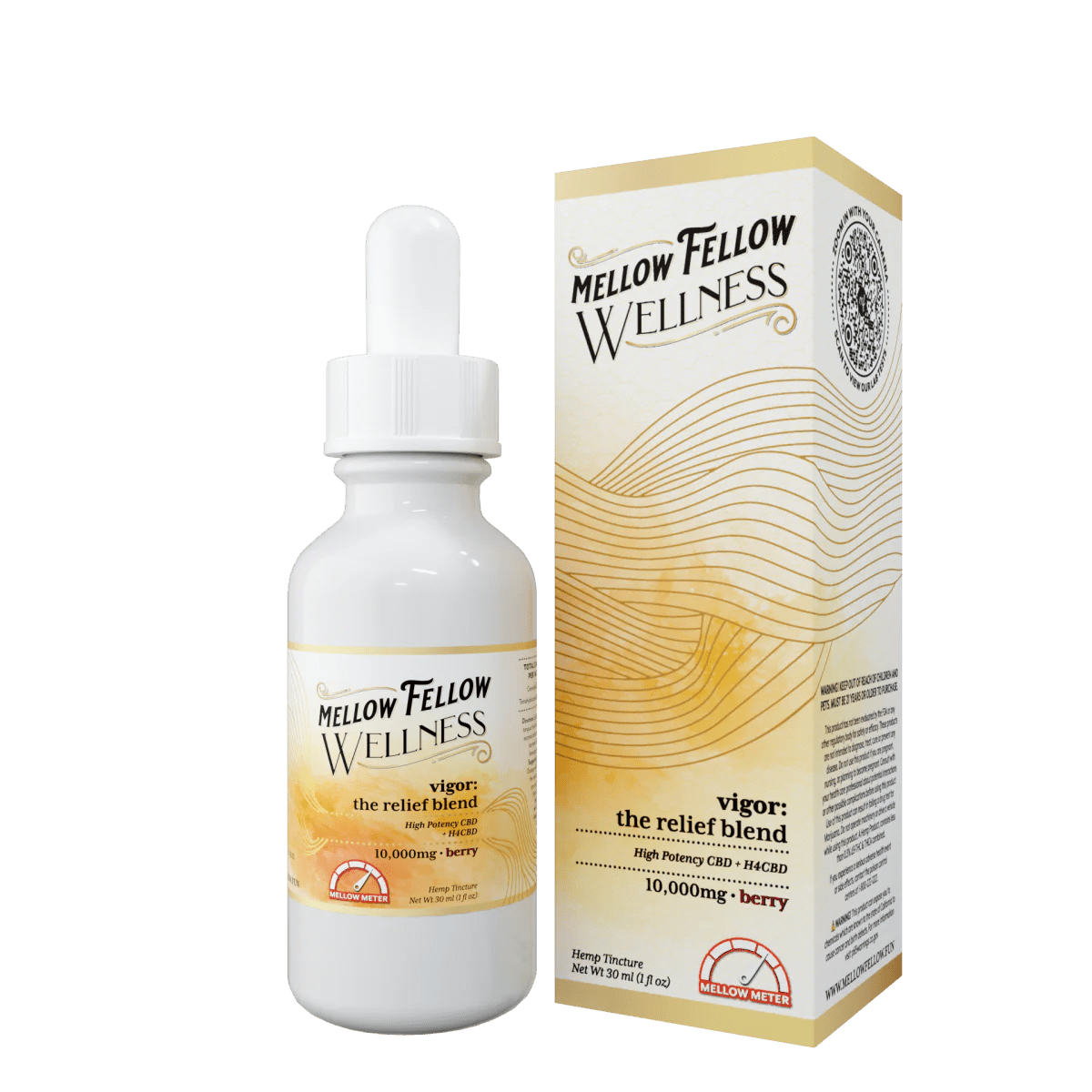 The Relief Blend CBD Tincture - 10,000mg - Berry
