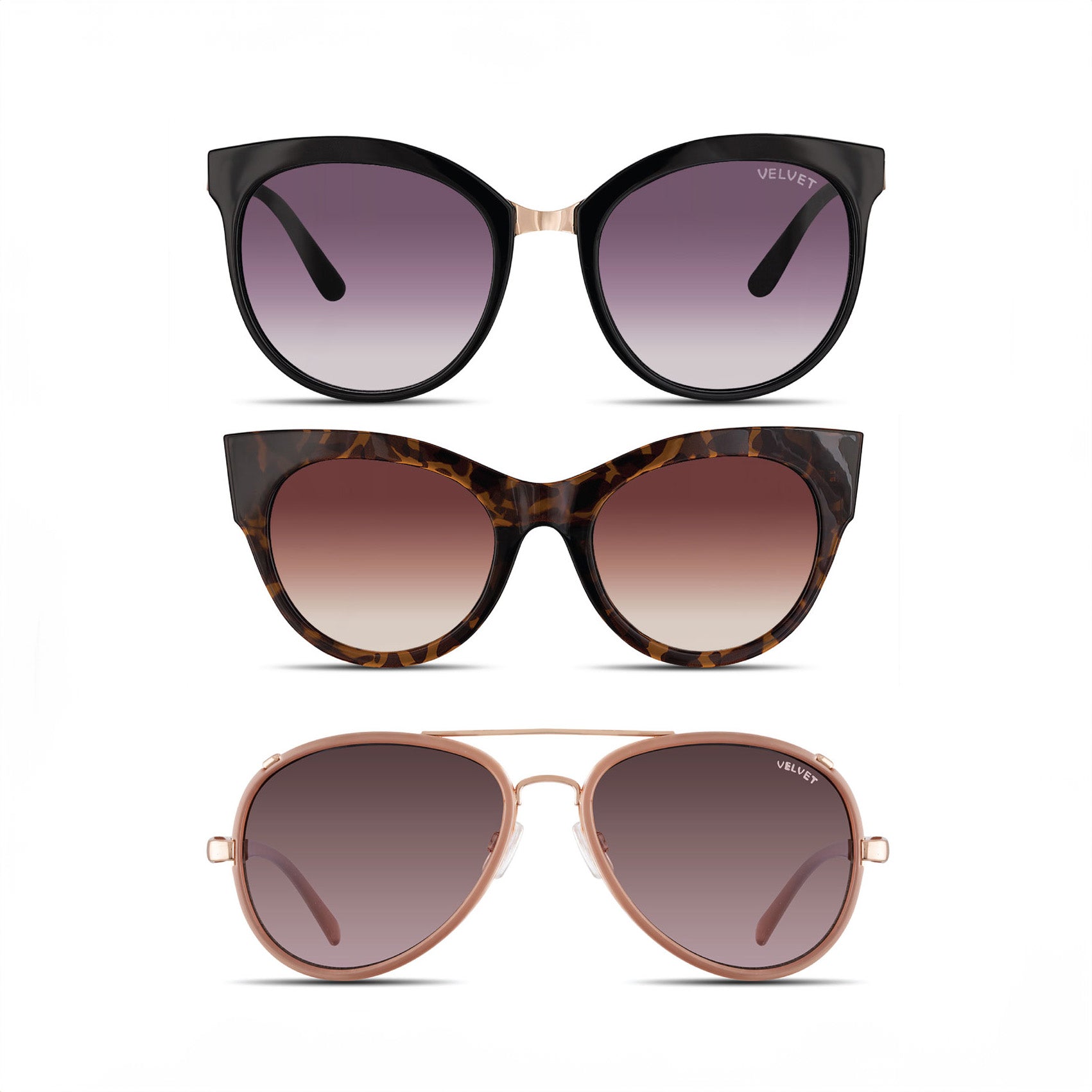 Square Face Shape Sunglass Style Box