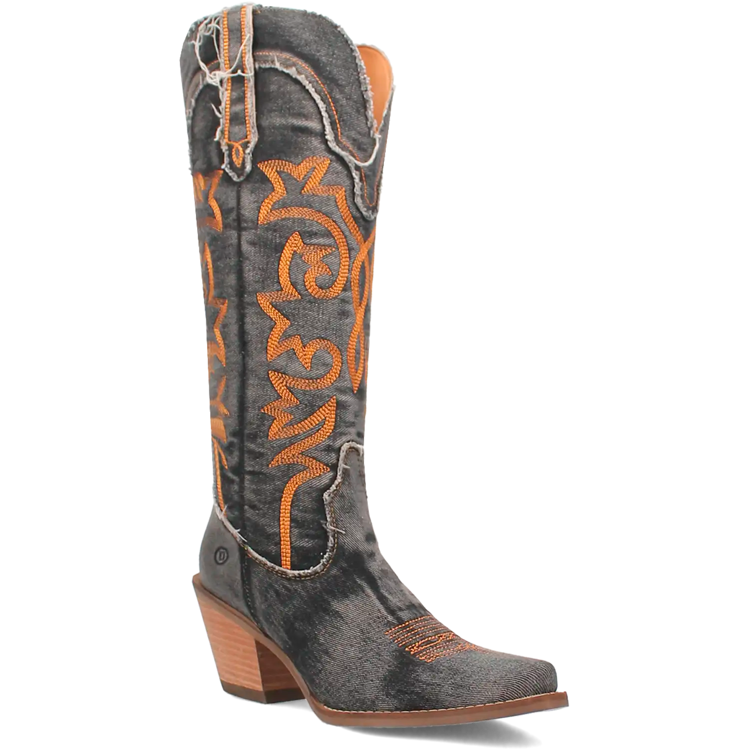 Dingo Texas Tornado-Womens Denim Cowgirl Boot