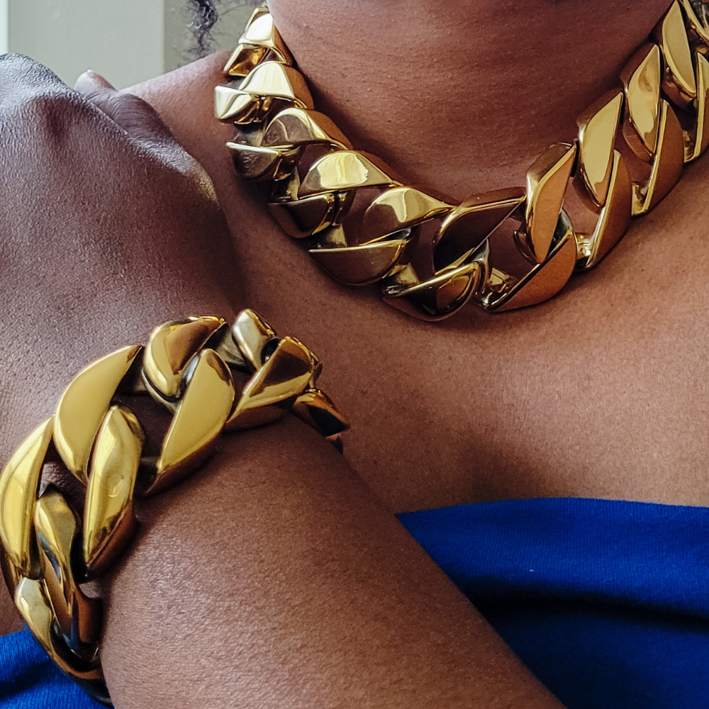 Nina Cuban Bracelet