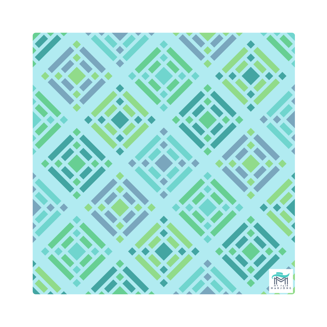 MAHJONG MAT  |  Brightside  |  33" x 33"