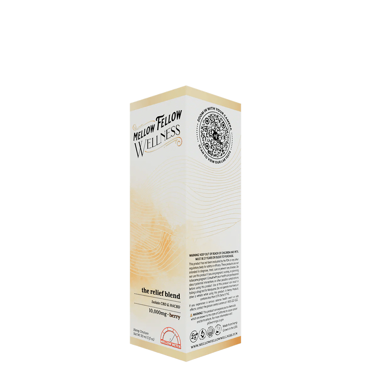 The Relief Blend CBD Tincture - 10,000mg - Berry