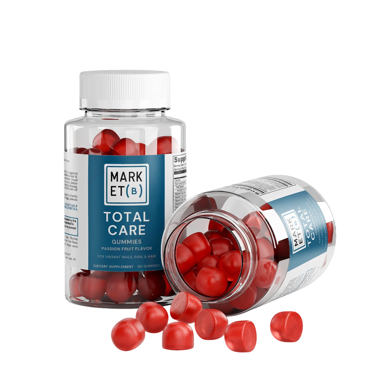 Market B™ Total Care Passion Fruit Gummies