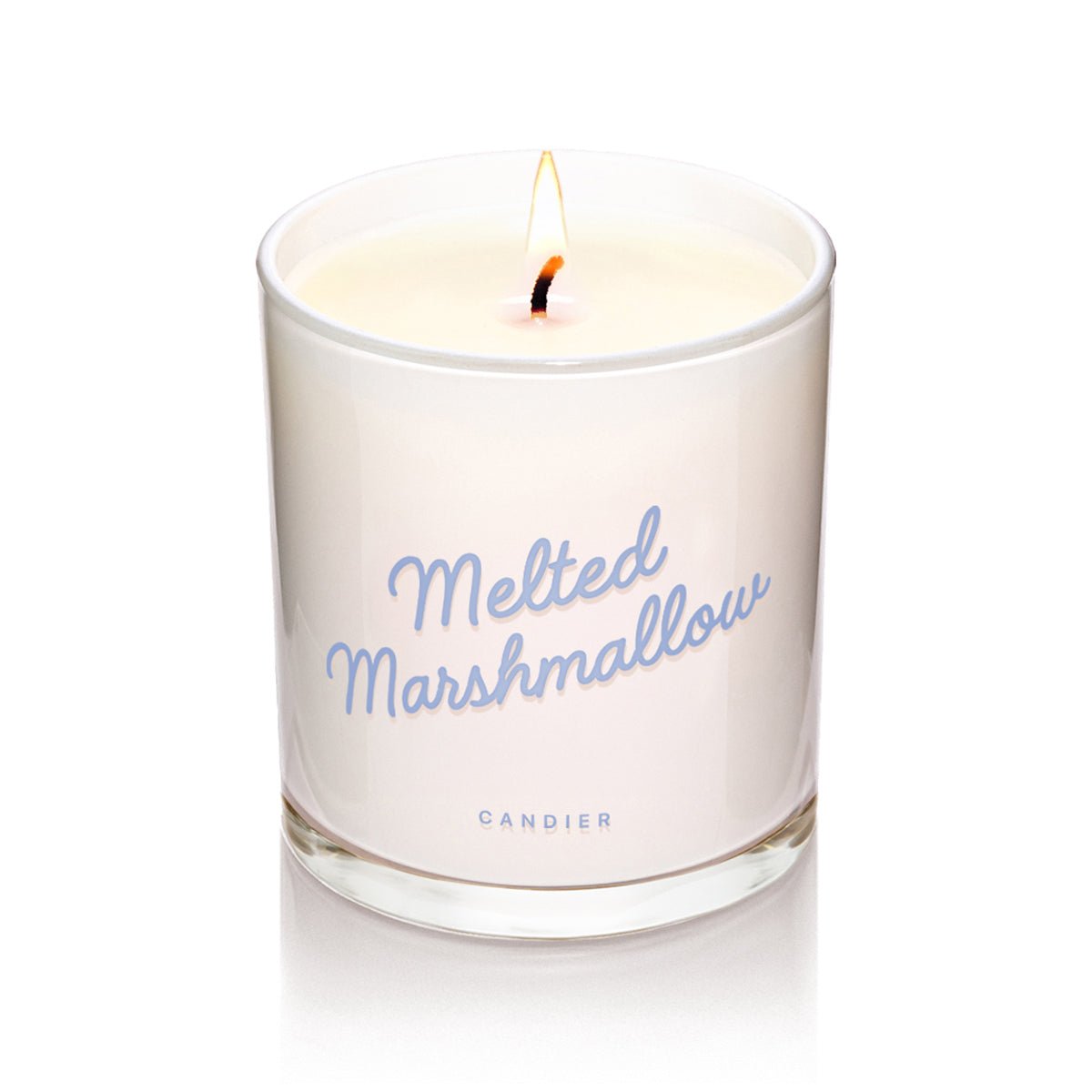 Melted Marshmallow Candle