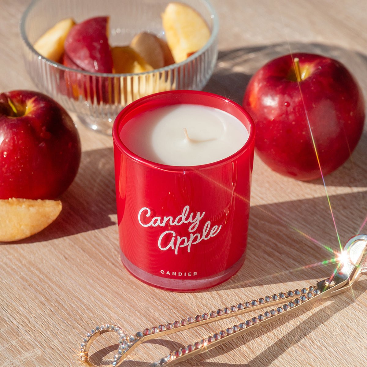 Candy Apple Candle