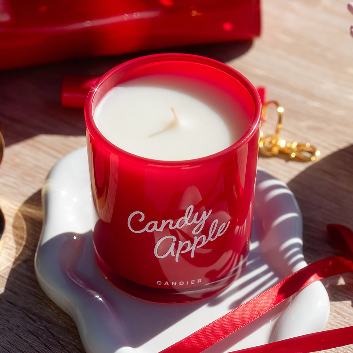 Candy Apple Candle