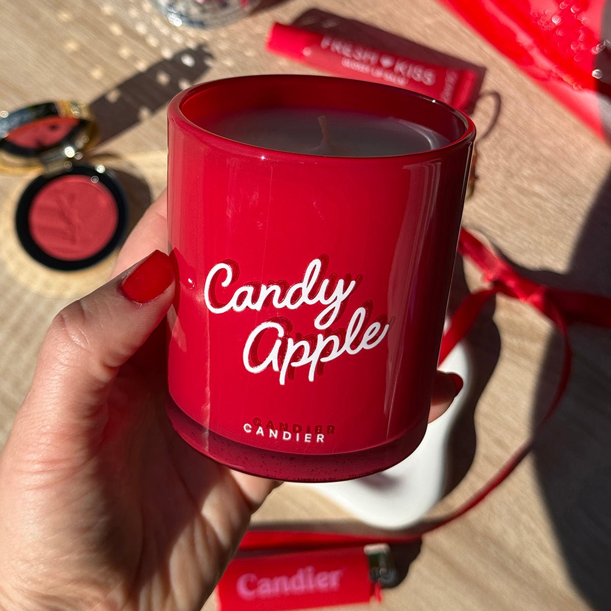Candy Apple Candle