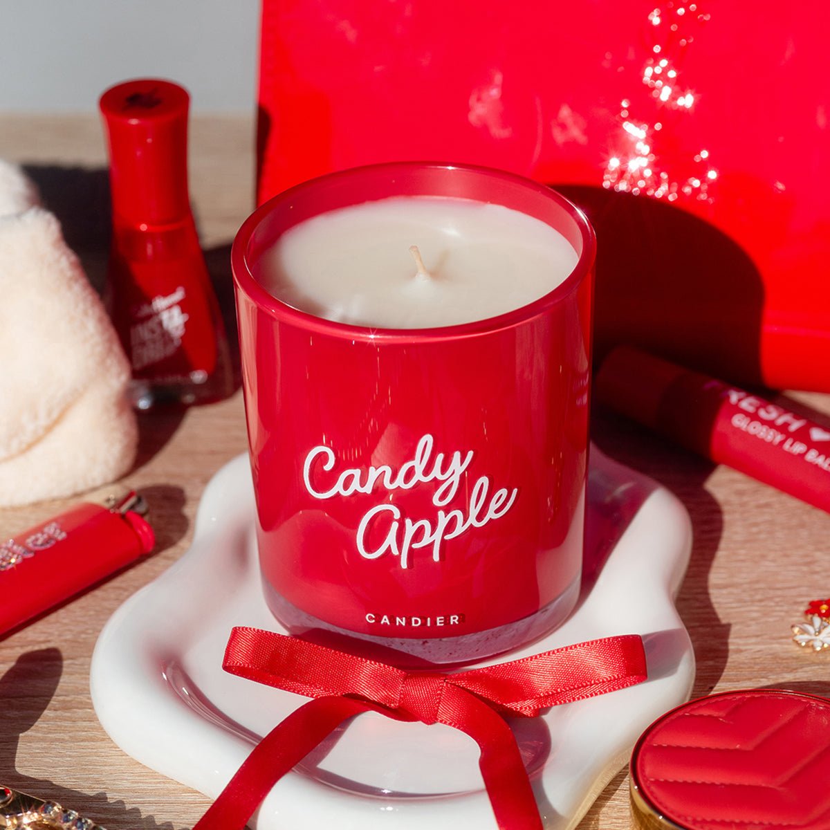 Candy Apple Candle
