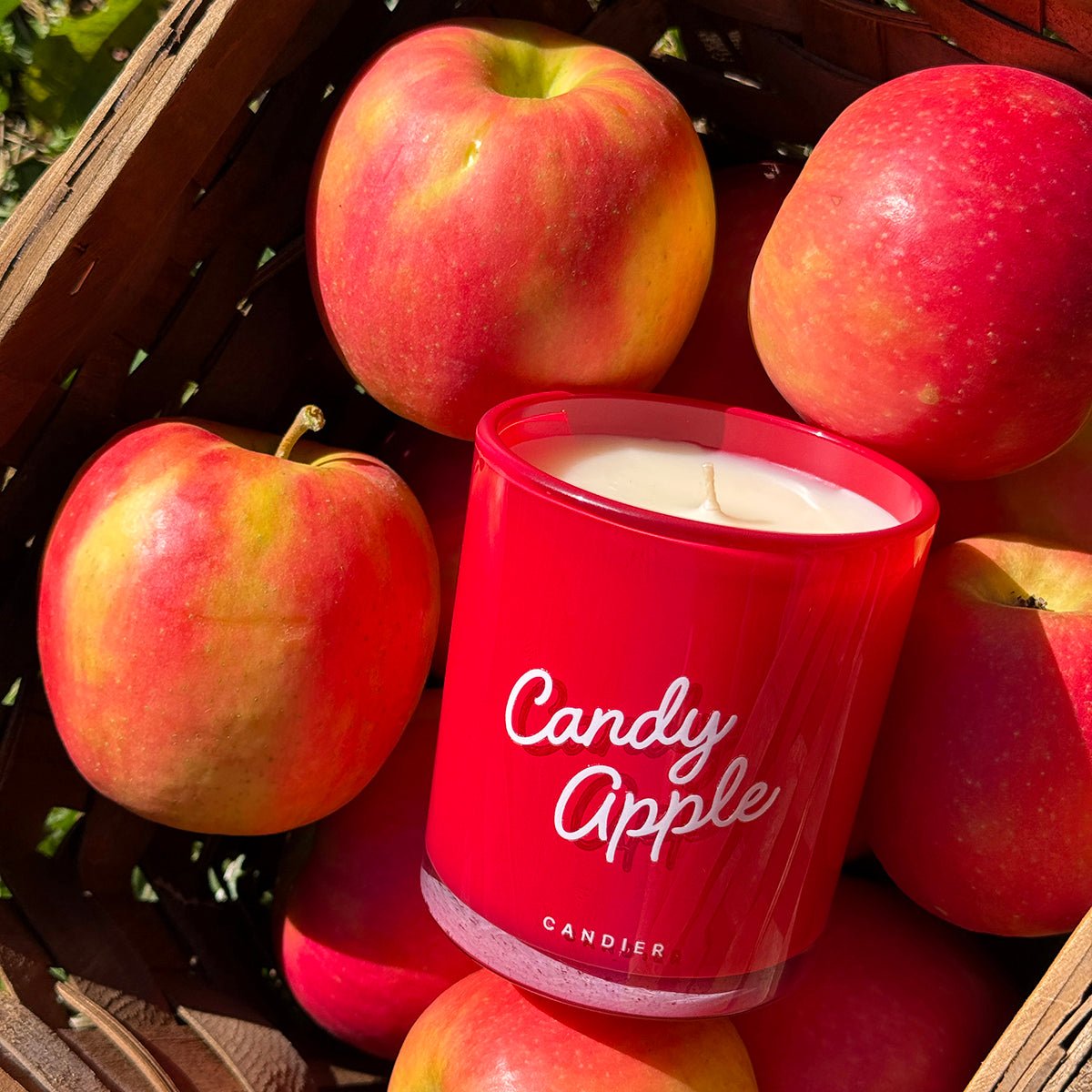 Candy Apple Candle