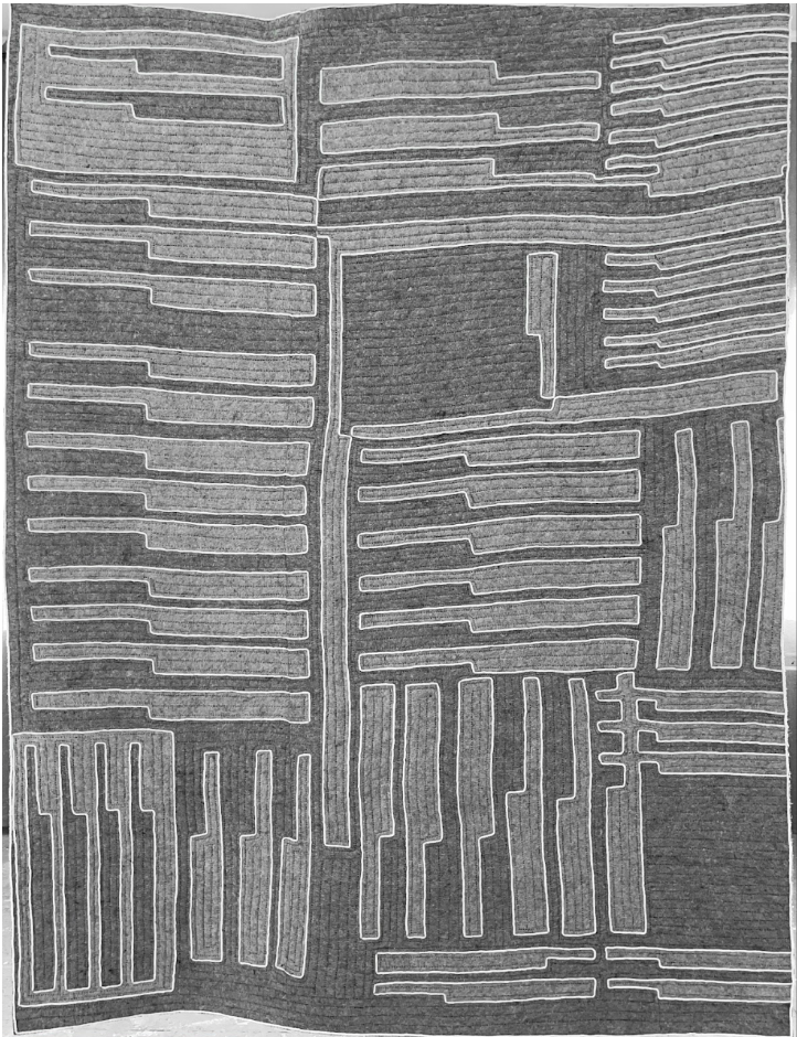 VSU 61.1 Vectors Shyrdak Rug