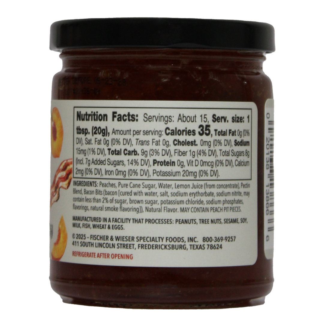Peach & Bacon Jam