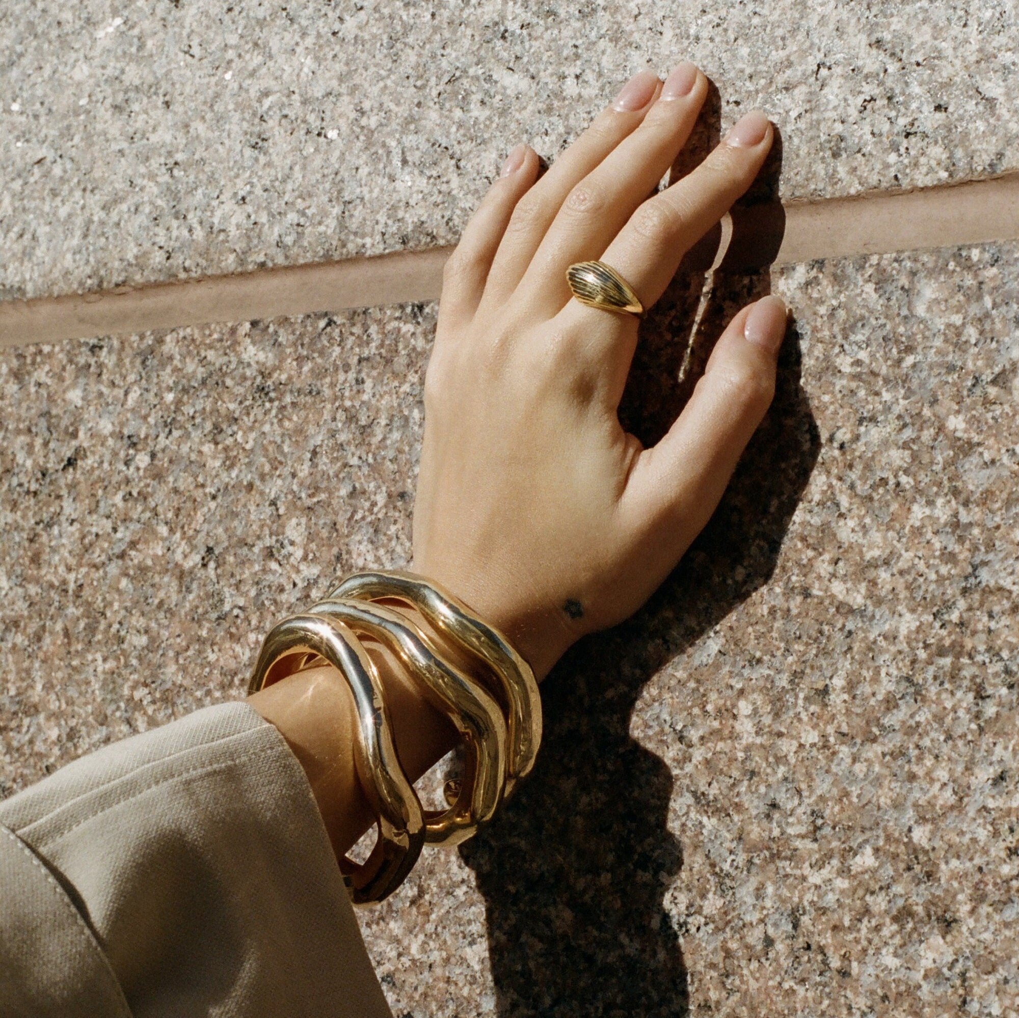Seashell Wrap Ring