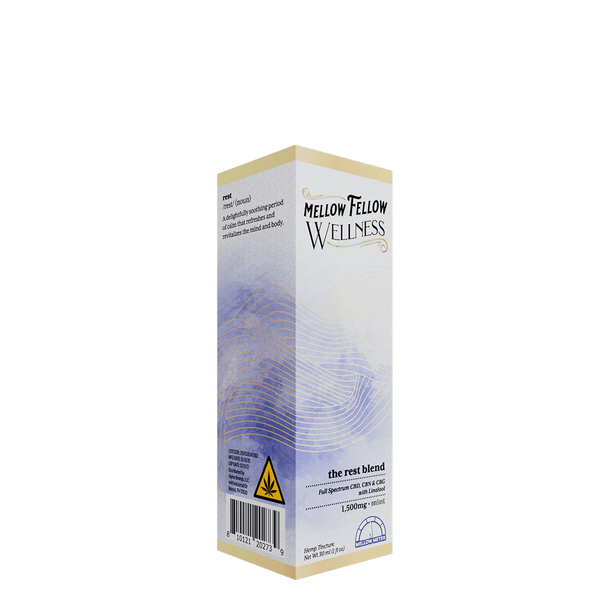 The Rest Blend CBD Tincture - 1500mg - Mint