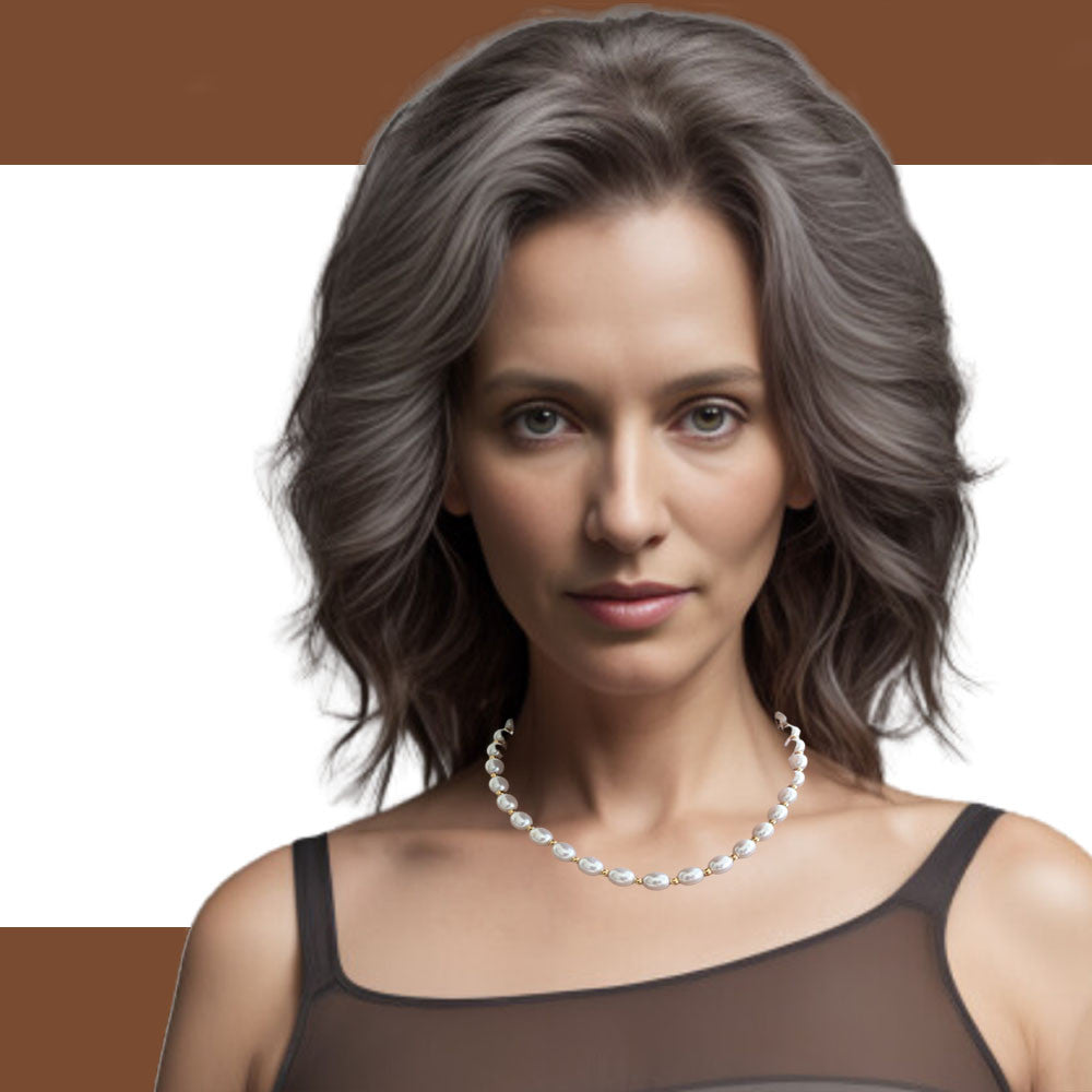 Eden Pearl Gold Necklace