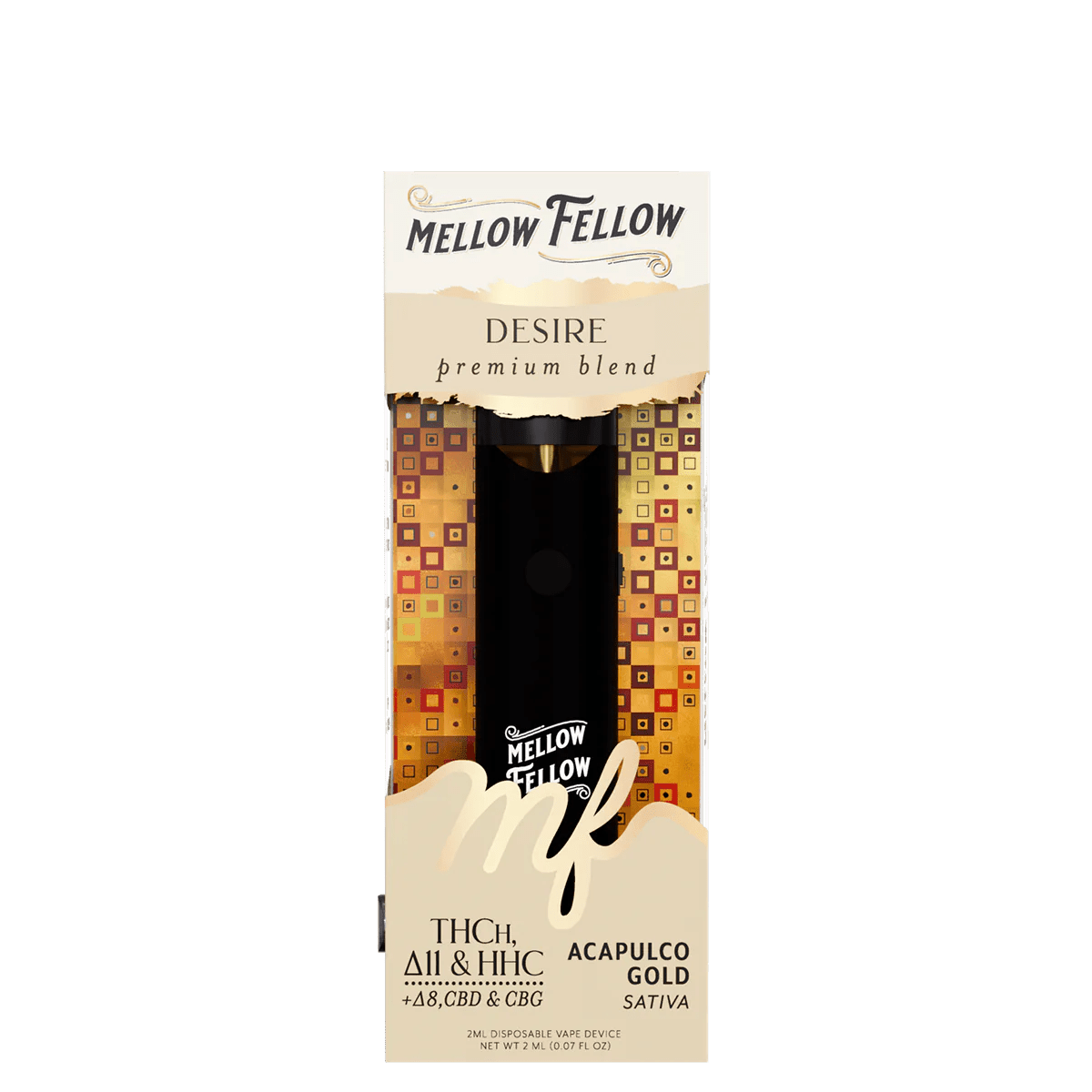Desire Blend 2ml Disposable Vape - Acapulco Gold (Sativa)