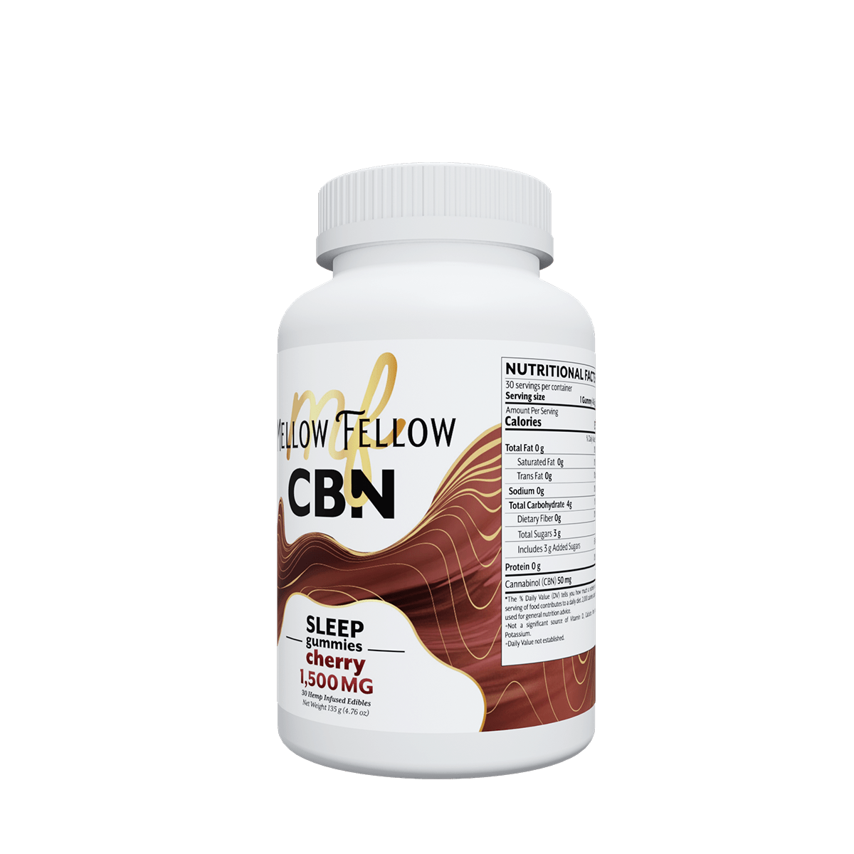 Sleep CBN Gummies - 1500mg - Cherry