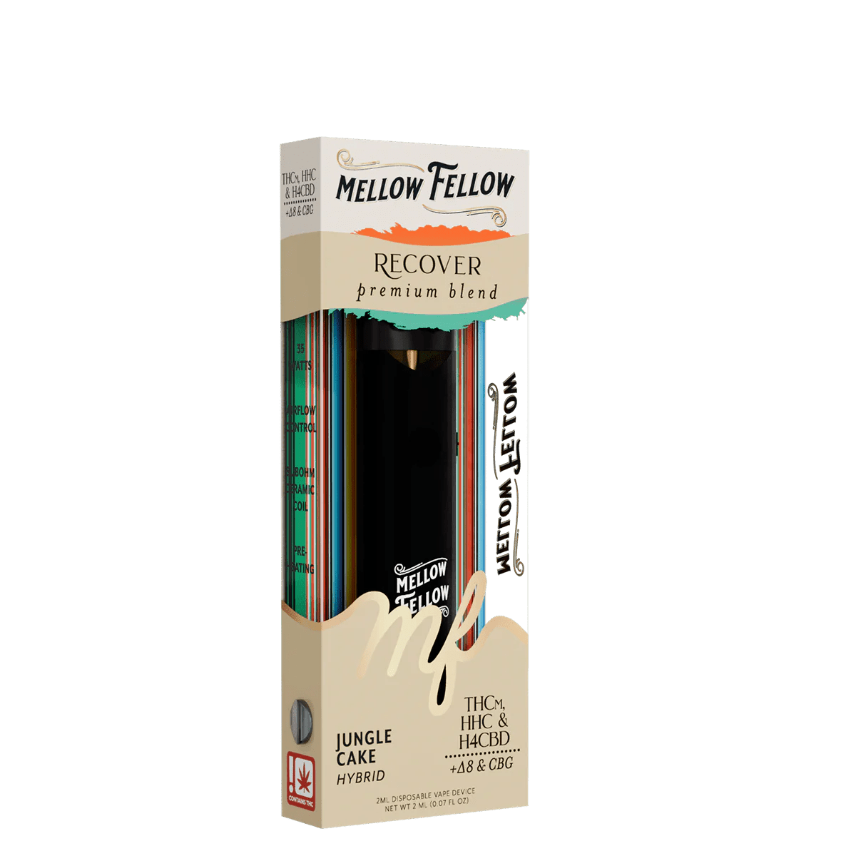 Recover Blend 2ml Disposable Vape - Jungle Cake (Hybrid)